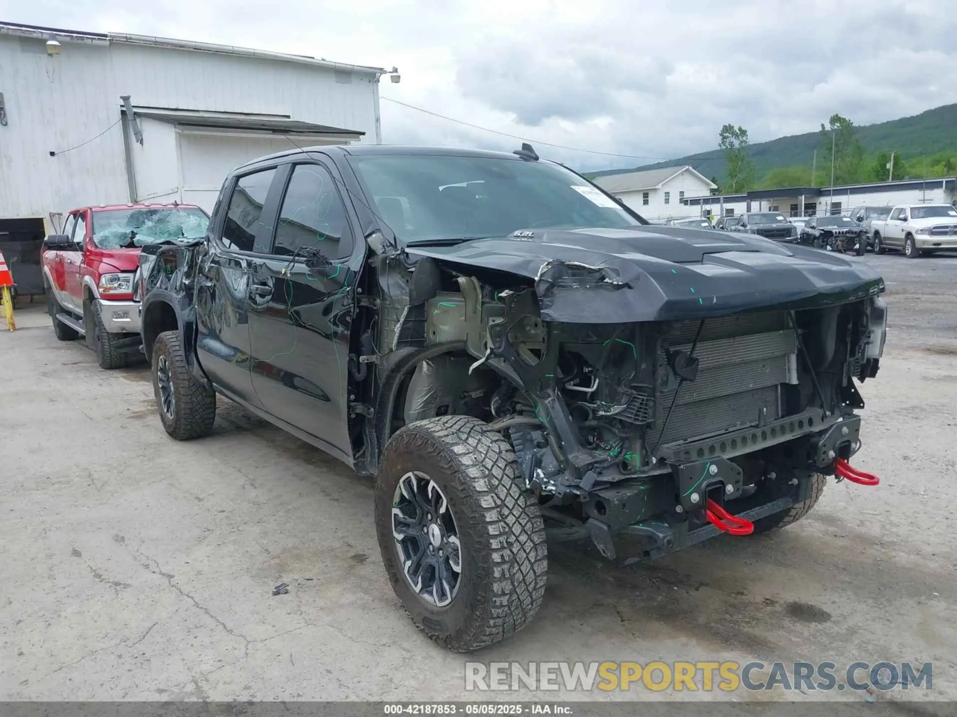 6 Photograph of a damaged car 3GCUDHEL0PG130793 CHEVROLET SILVERADO 1500 2023