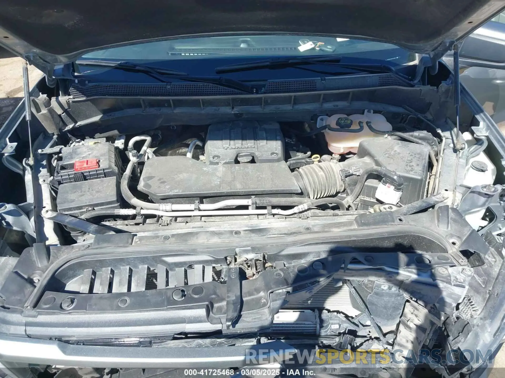 10 Photograph of a damaged car 1GCPABEK0RZ142259 CHEVROLET SILVERADO 1500 2024