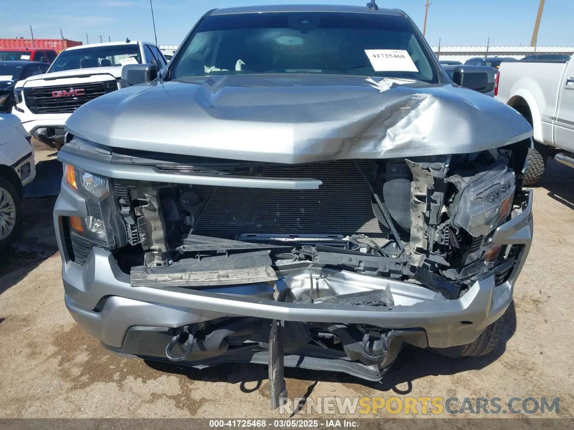 6 Photograph of a damaged car 1GCPABEK0RZ142259 CHEVROLET SILVERADO 1500 2024