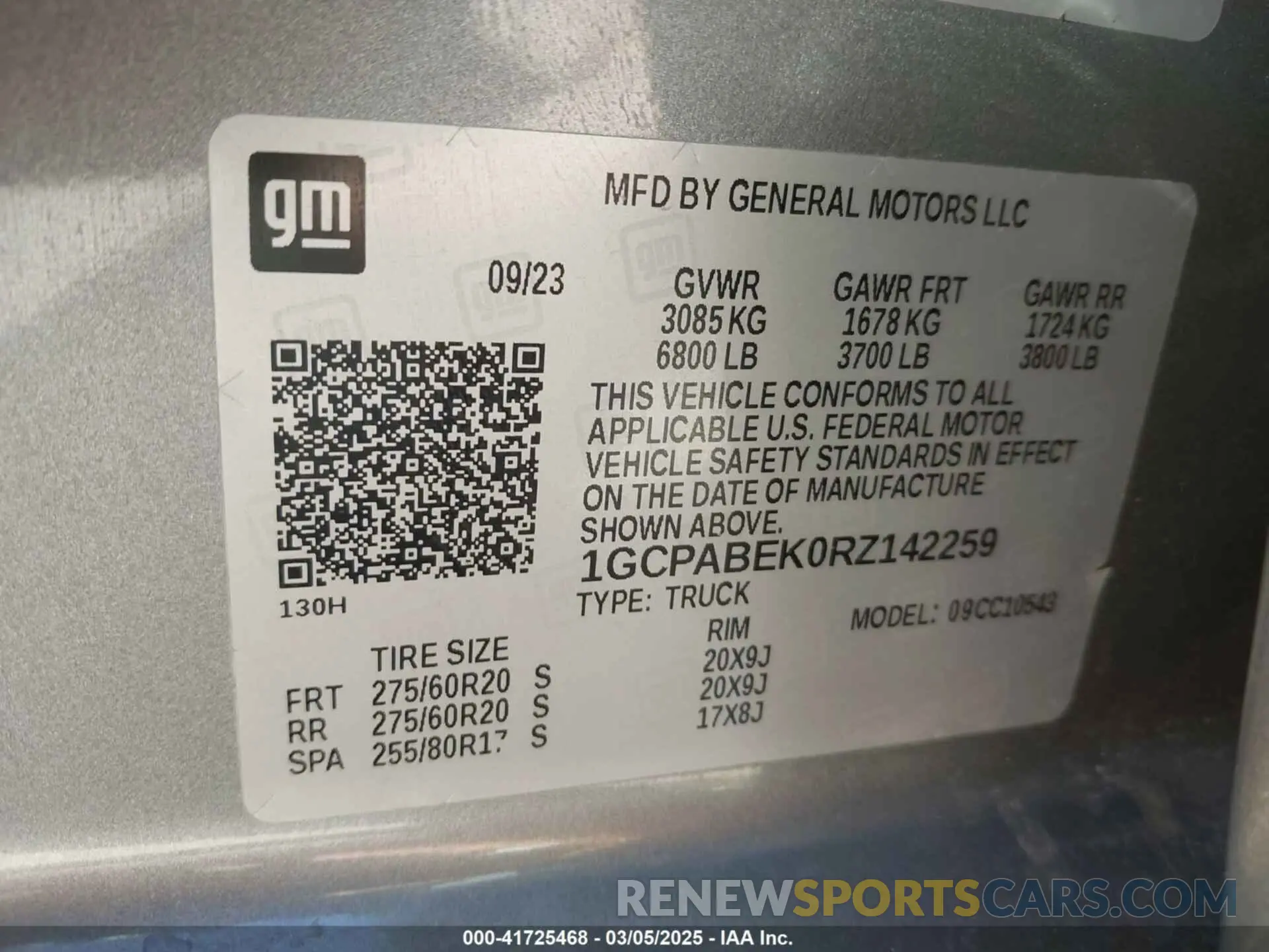 9 Photograph of a damaged car 1GCPABEK0RZ142259 CHEVROLET SILVERADO 1500 2024
