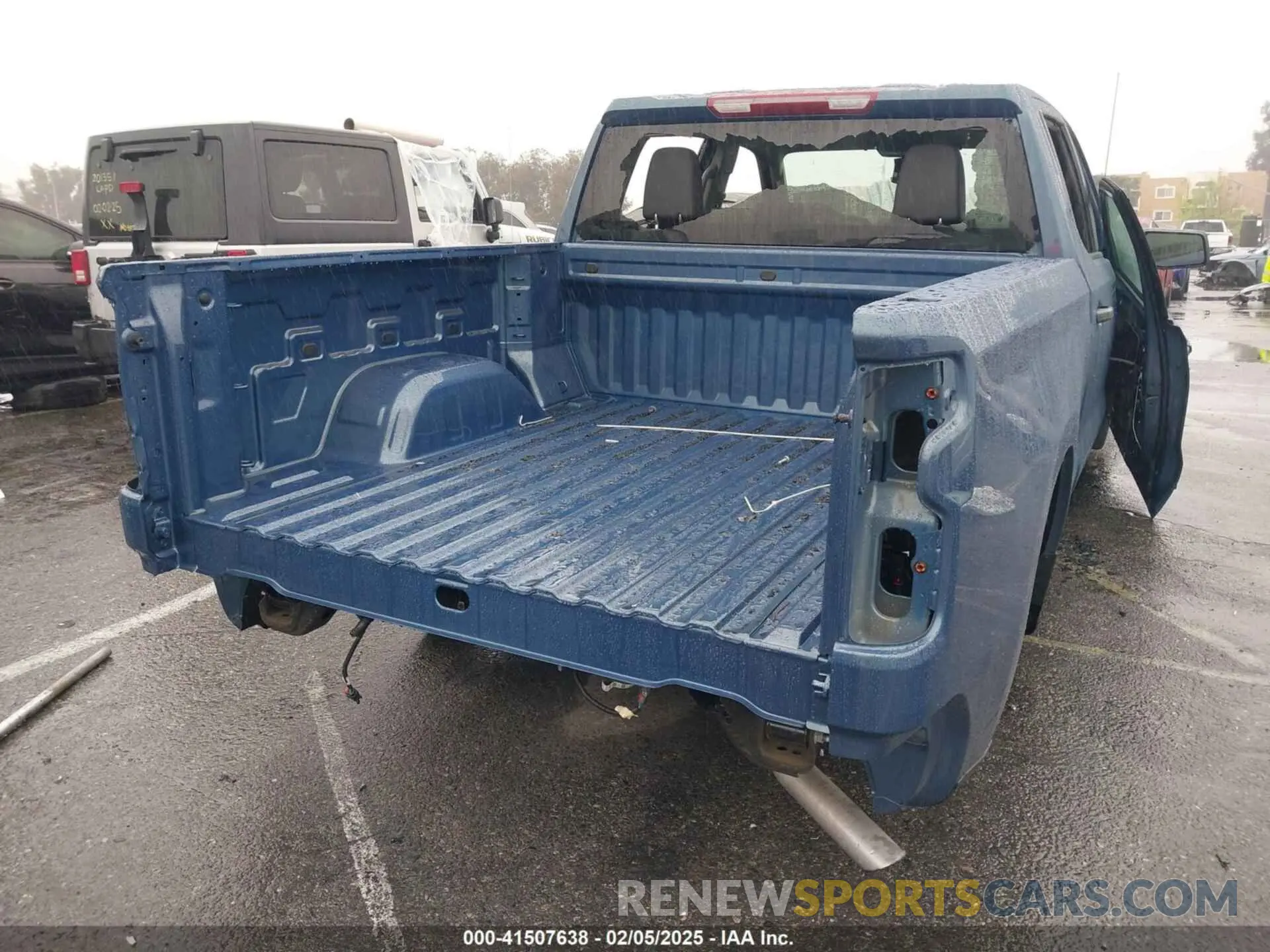 4 Photograph of a damaged car 1GCPABEK0RZ342557 CHEVROLET SILVERADO 1500 2024