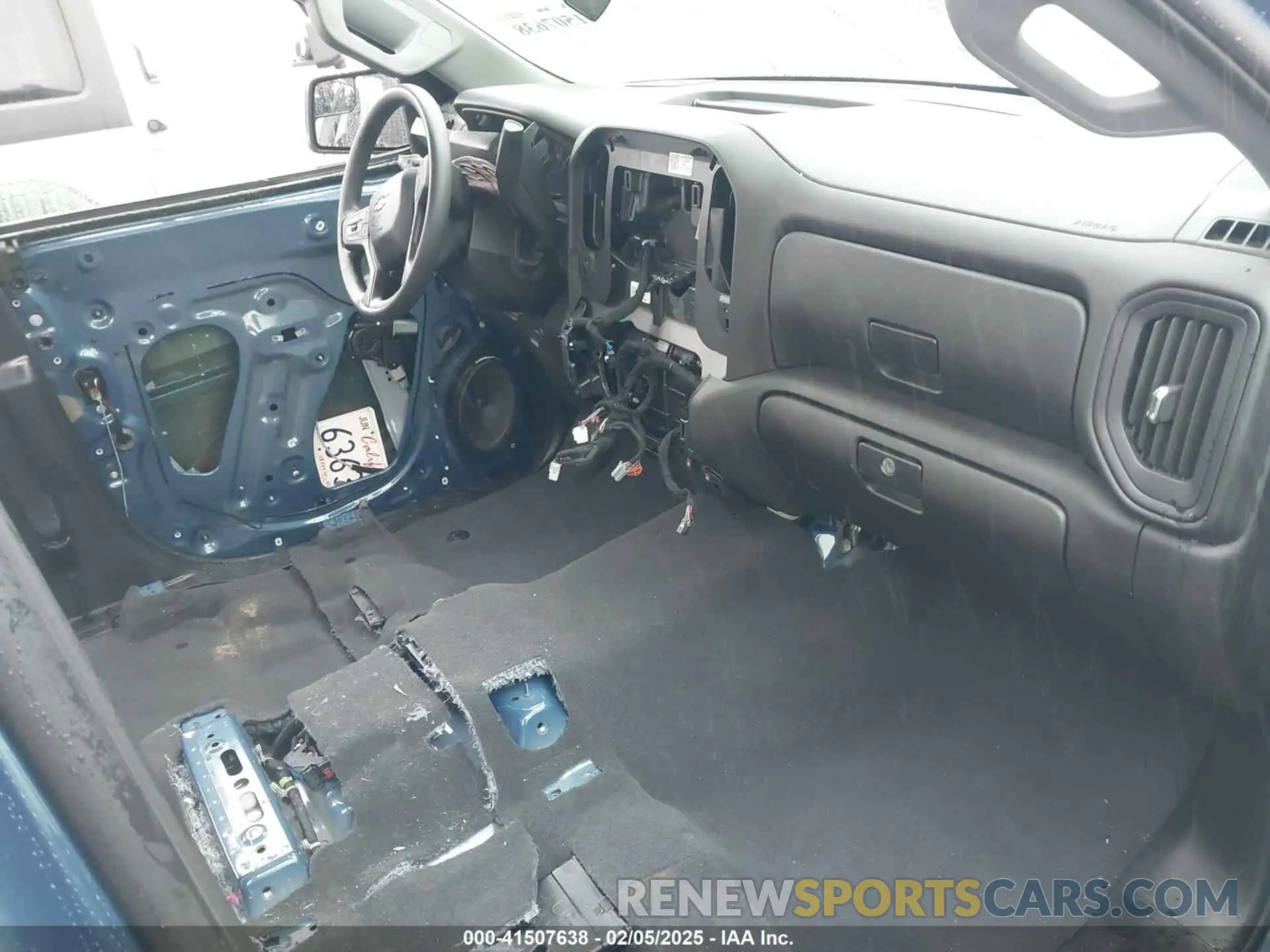 5 Photograph of a damaged car 1GCPABEK0RZ342557 CHEVROLET SILVERADO 1500 2024