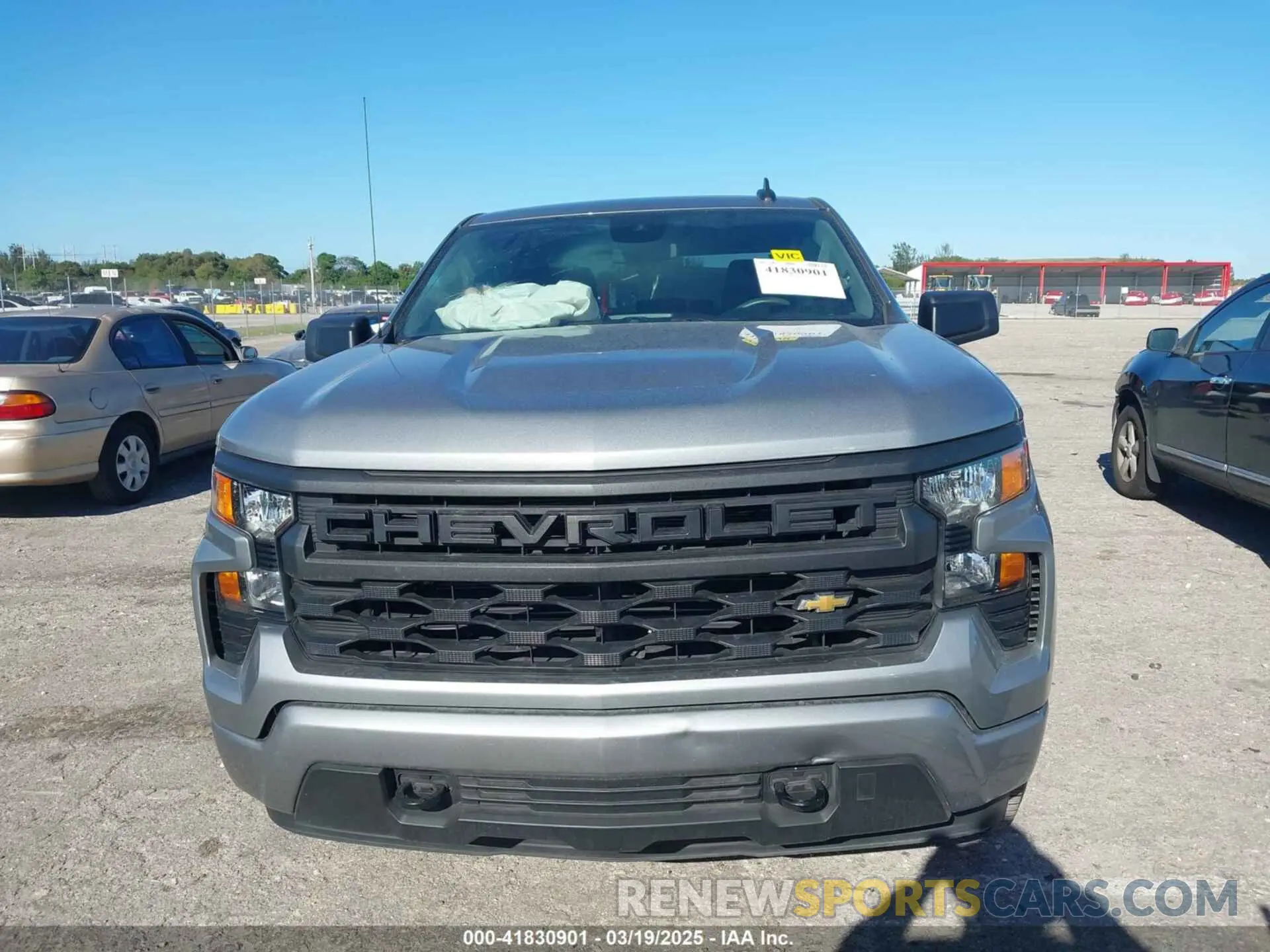 12 Photograph of a damaged car 1GCPABEK3RZ174705 CHEVROLET SILVERADO 1500 2024