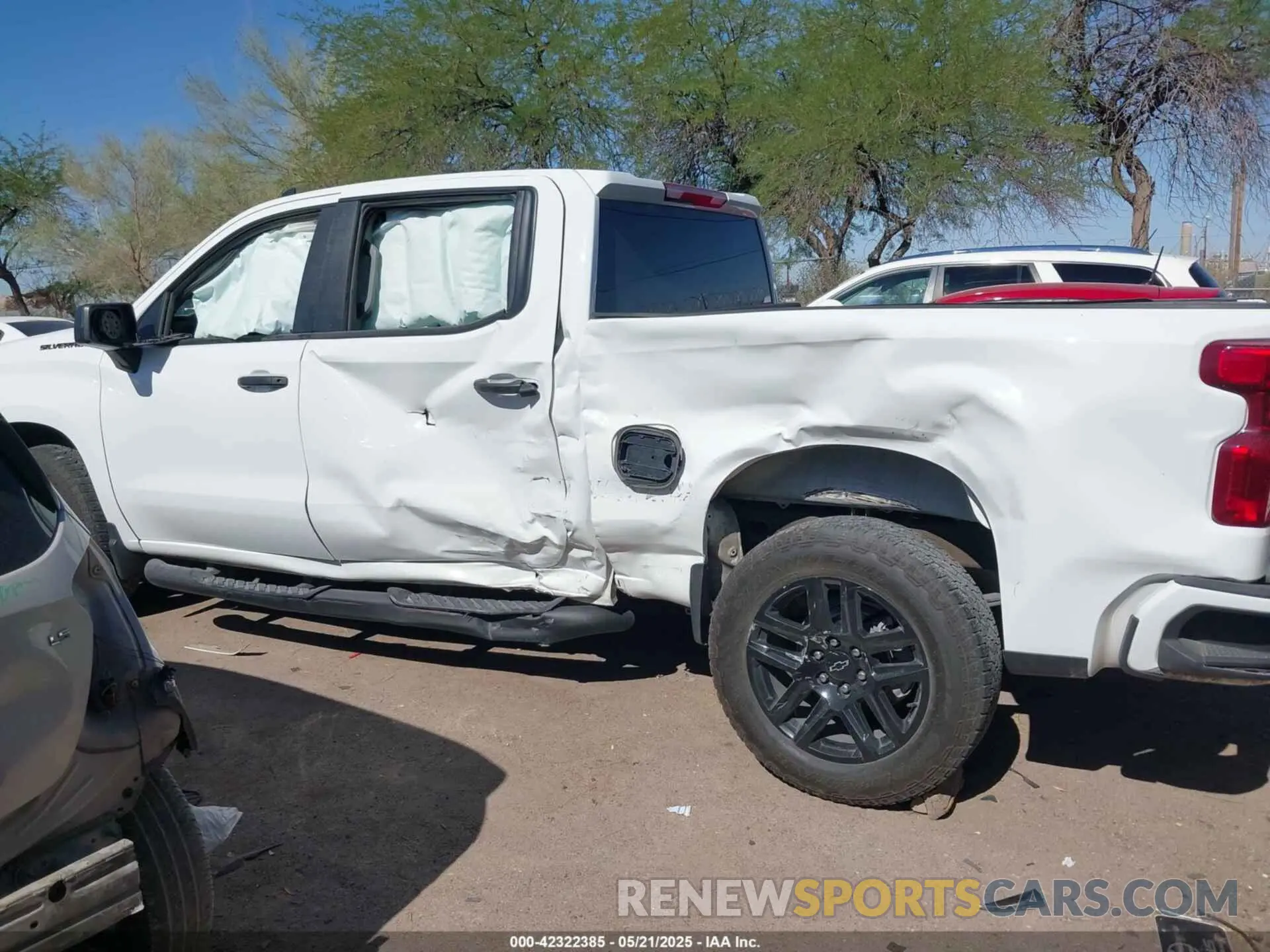 14 Photograph of a damaged car 1GCPABEK5RZ181171 CHEVROLET SILVERADO 1500 2024