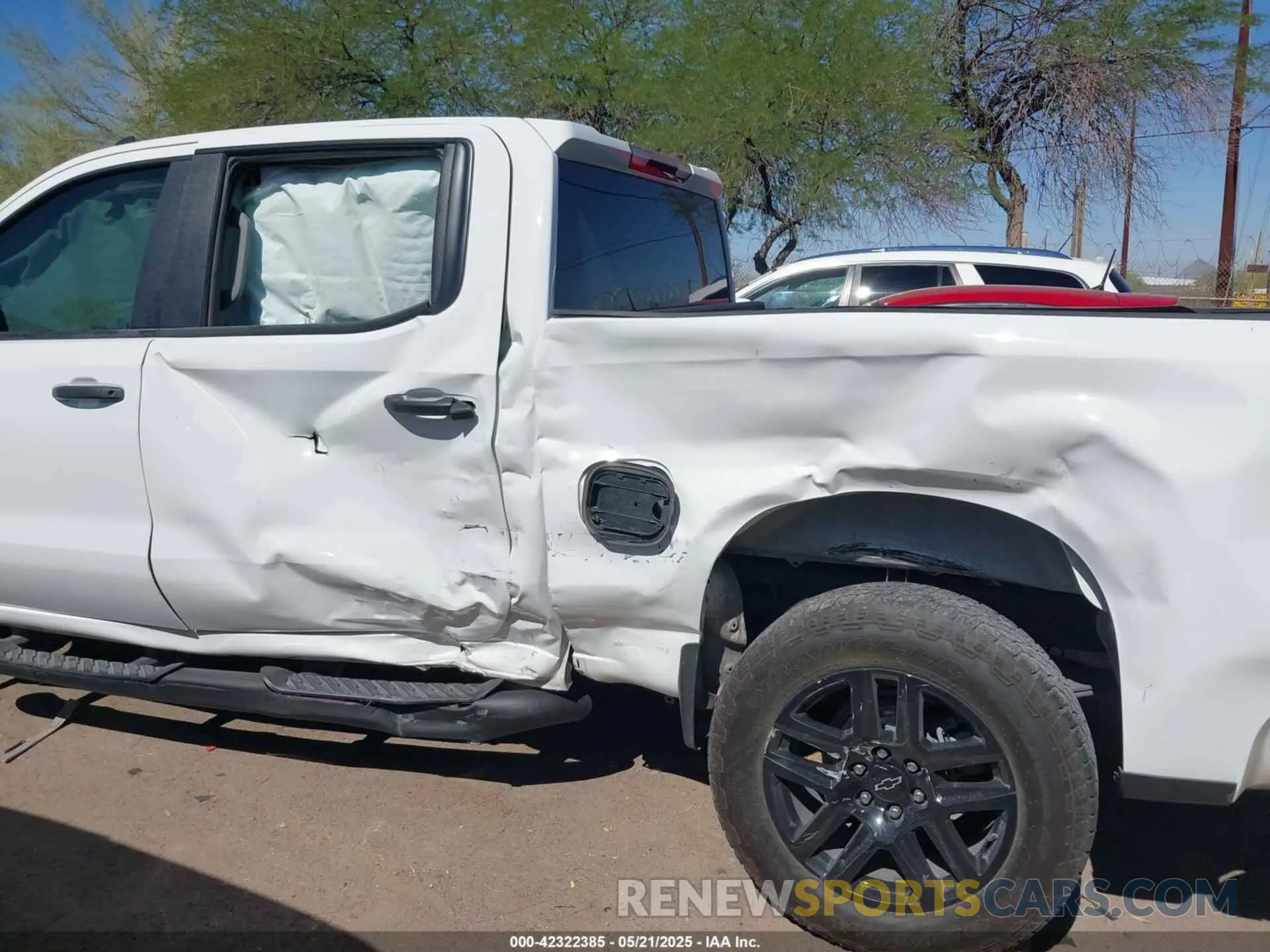 6 Photograph of a damaged car 1GCPABEK5RZ181171 CHEVROLET SILVERADO 1500 2024