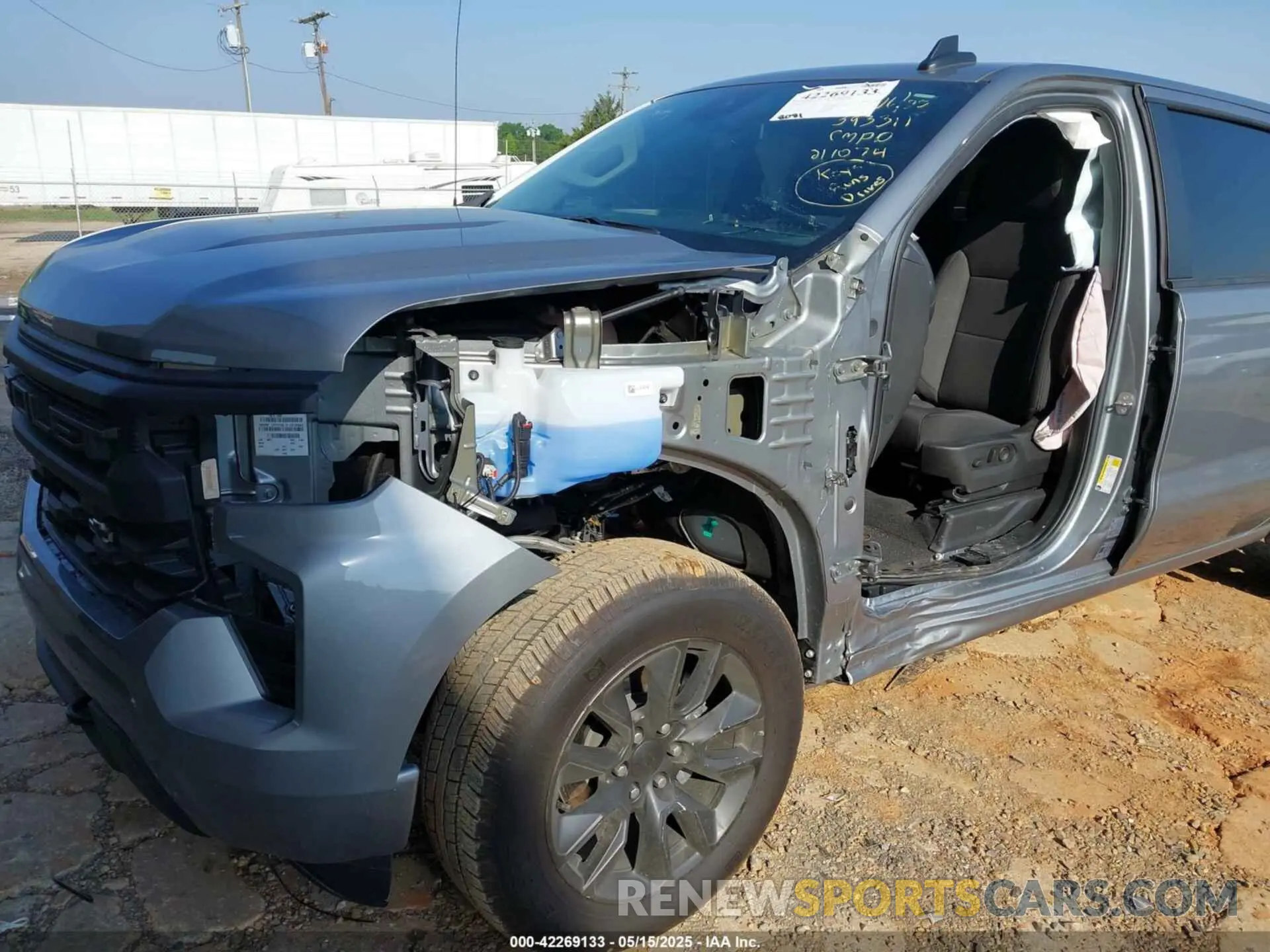 6 Фотография поврежденного автомобиля 1GCPABEK5RZ211074 CHEVROLET SILVERADO 1500 2024