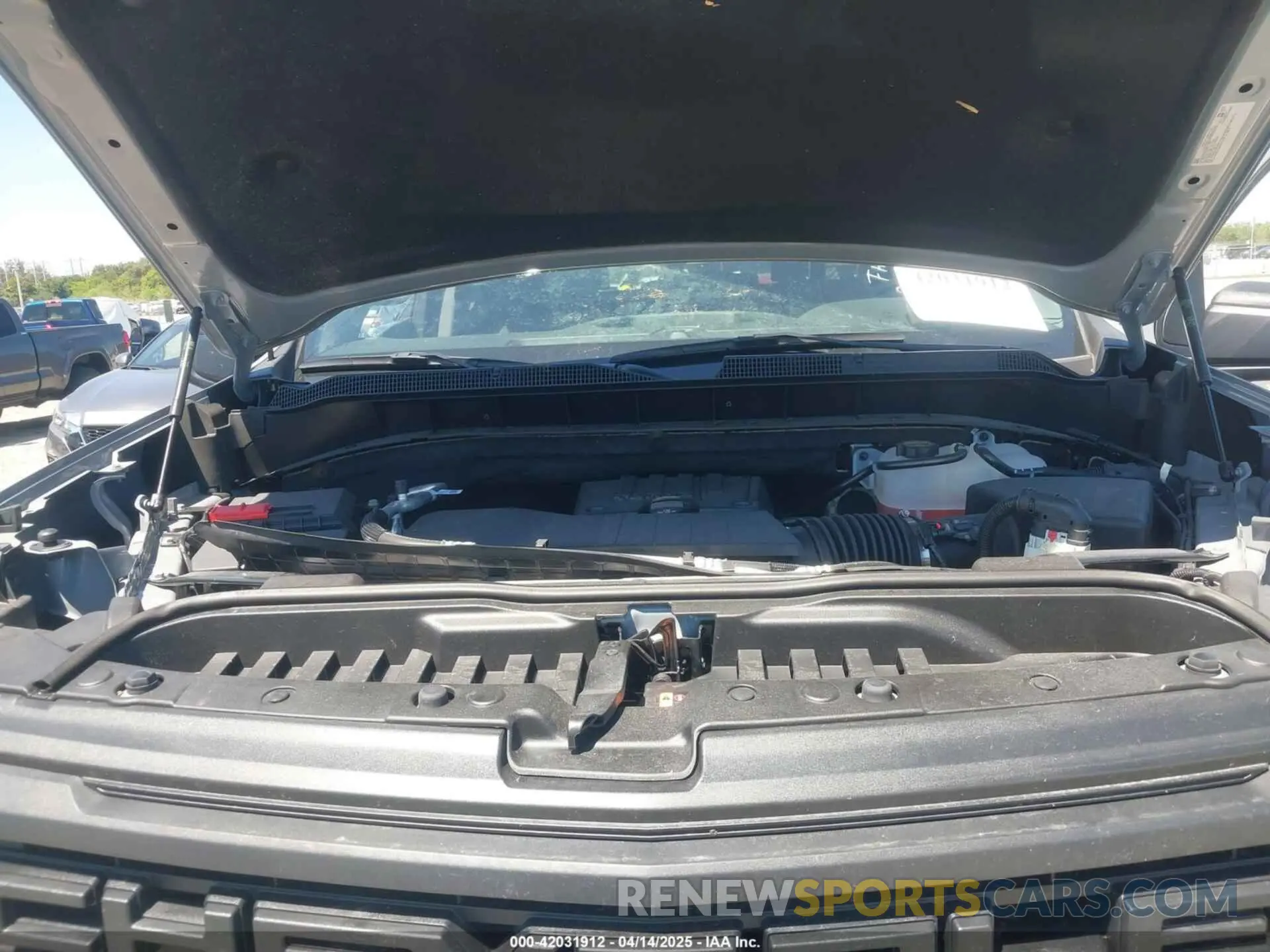 10 Фотография поврежденного автомобиля 1GCPABEK7RZ406786 CHEVROLET SILVERADO 1500 2024