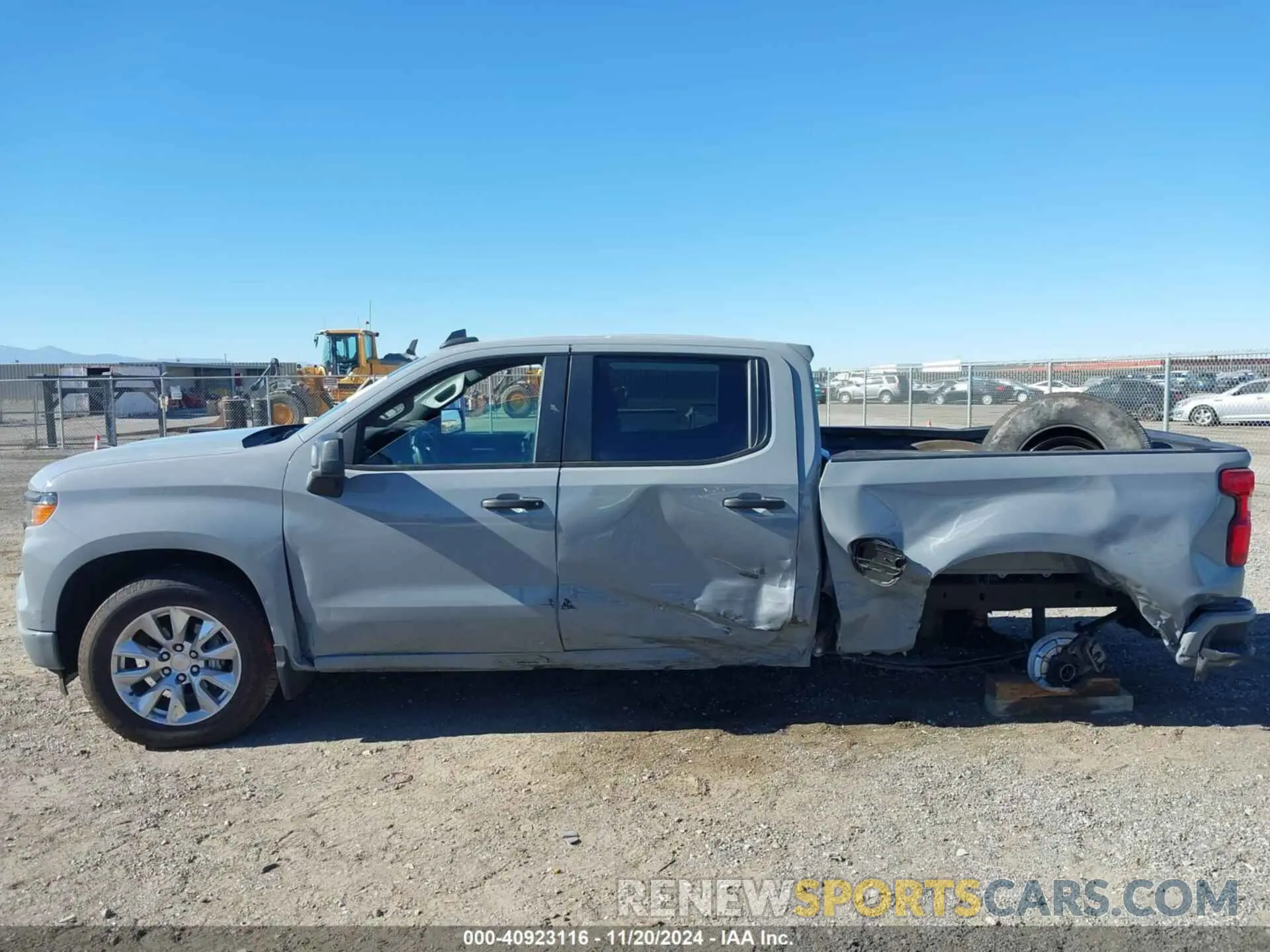 13 Фотография поврежденного автомобиля 1GCPABEK9RZ232509 CHEVROLET SILVERADO 1500 2024