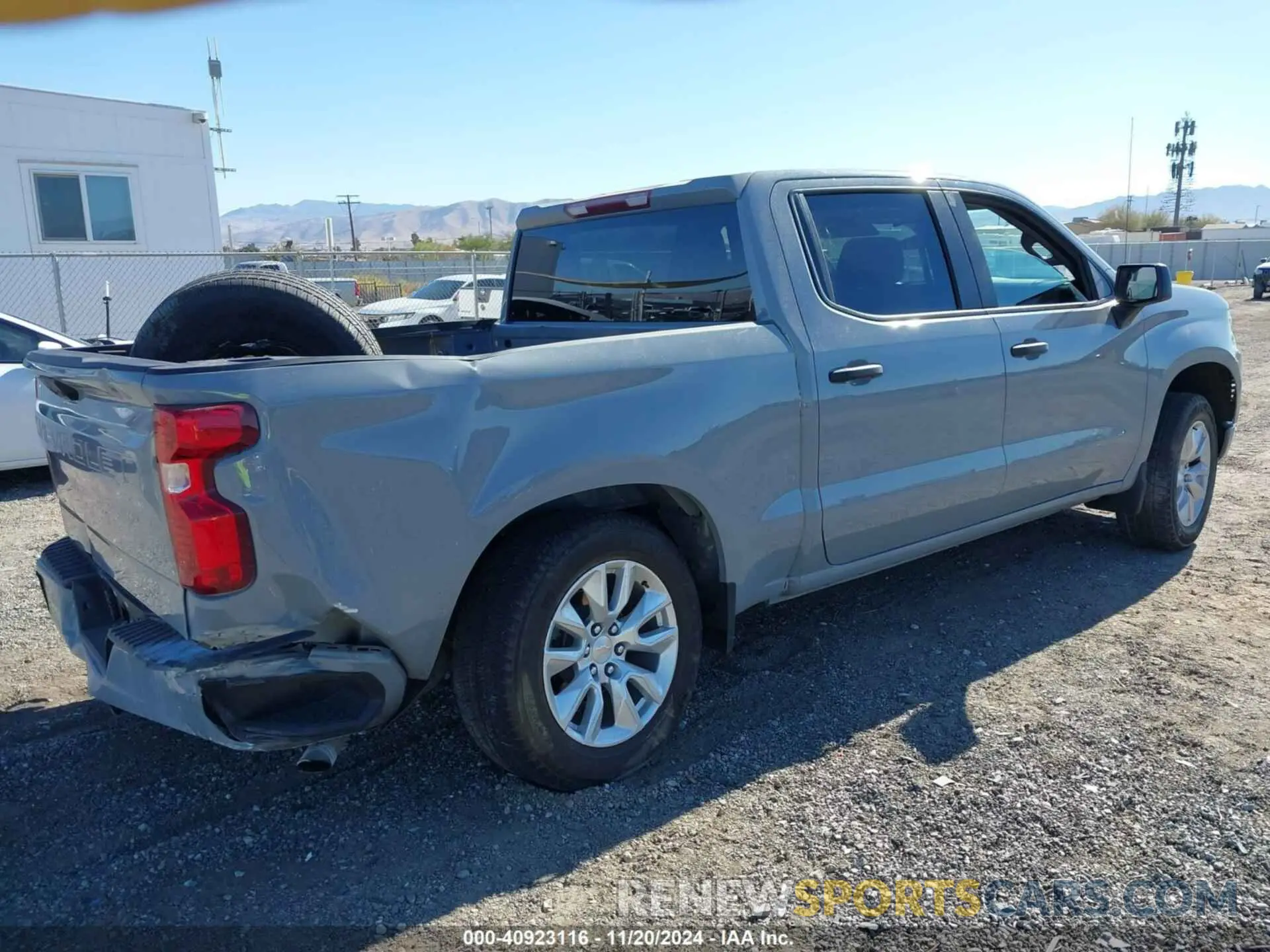 4 Фотография поврежденного автомобиля 1GCPABEK9RZ232509 CHEVROLET SILVERADO 1500 2024