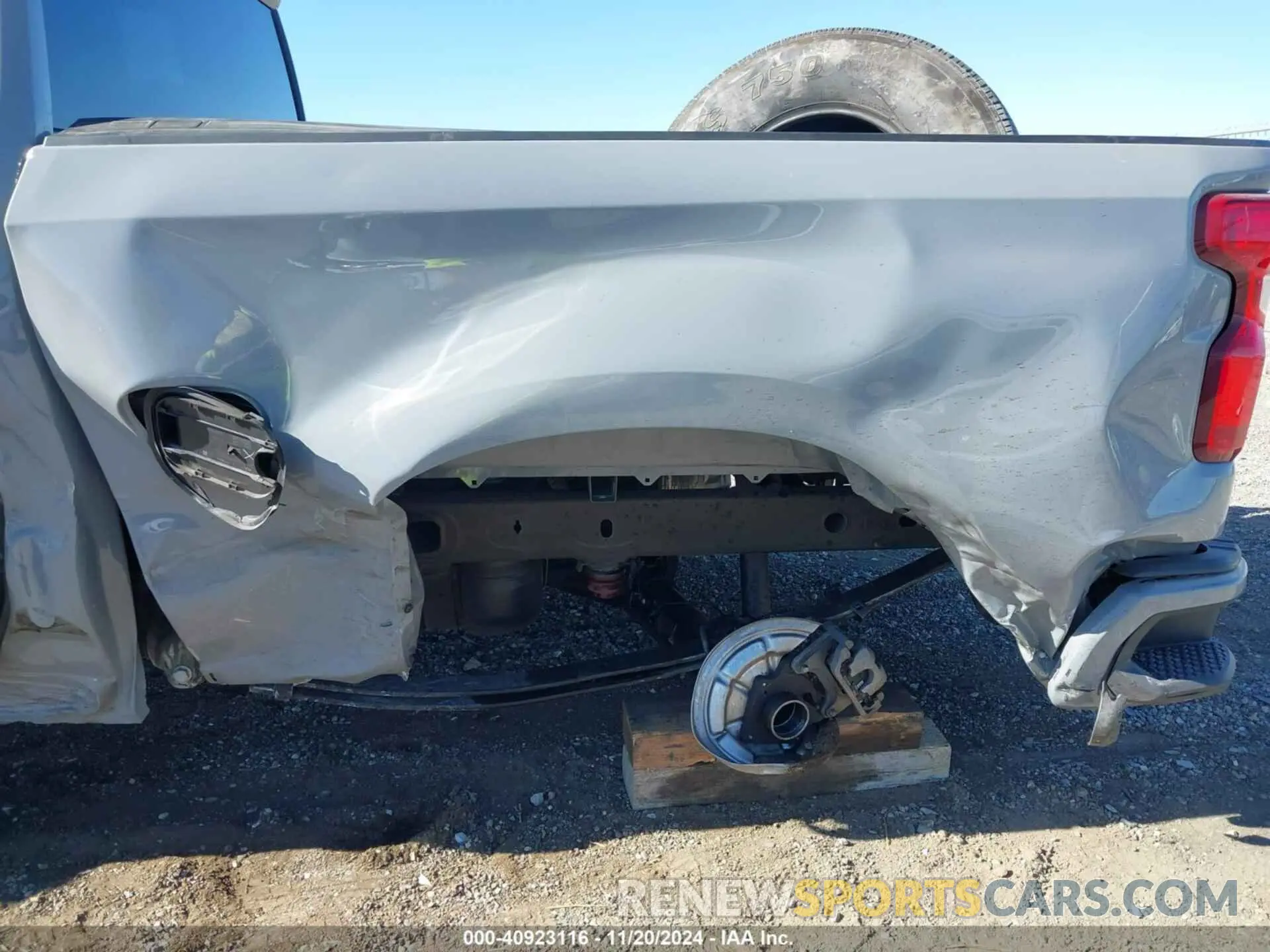 6 Фотография поврежденного автомобиля 1GCPABEK9RZ232509 CHEVROLET SILVERADO 1500 2024