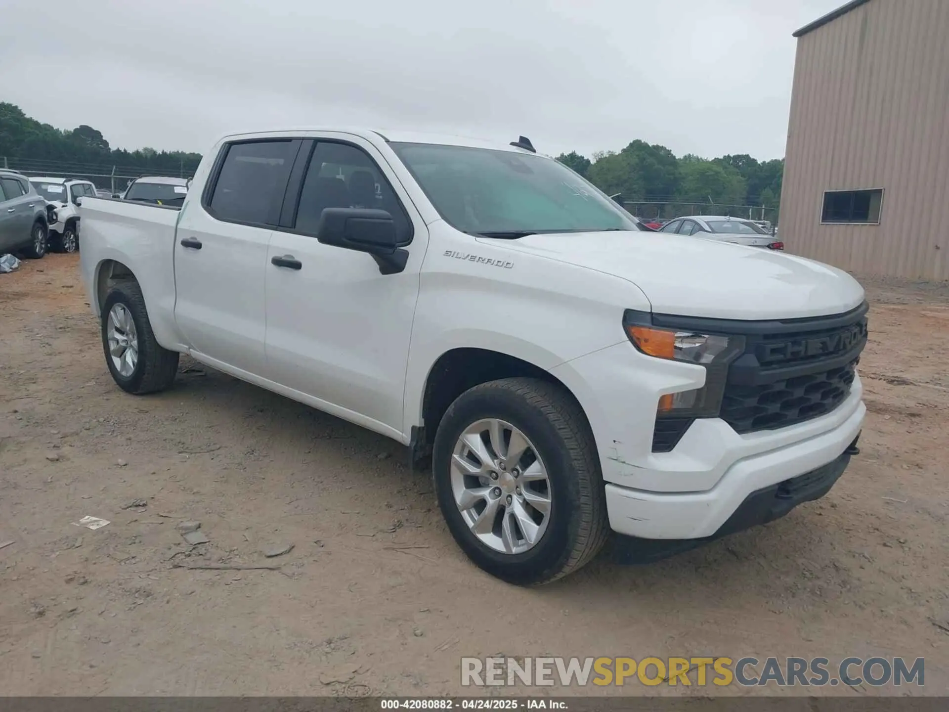 1 Фотография поврежденного автомобиля 1GCPABEKXRZ297160 CHEVROLET SILVERADO 1500 2024