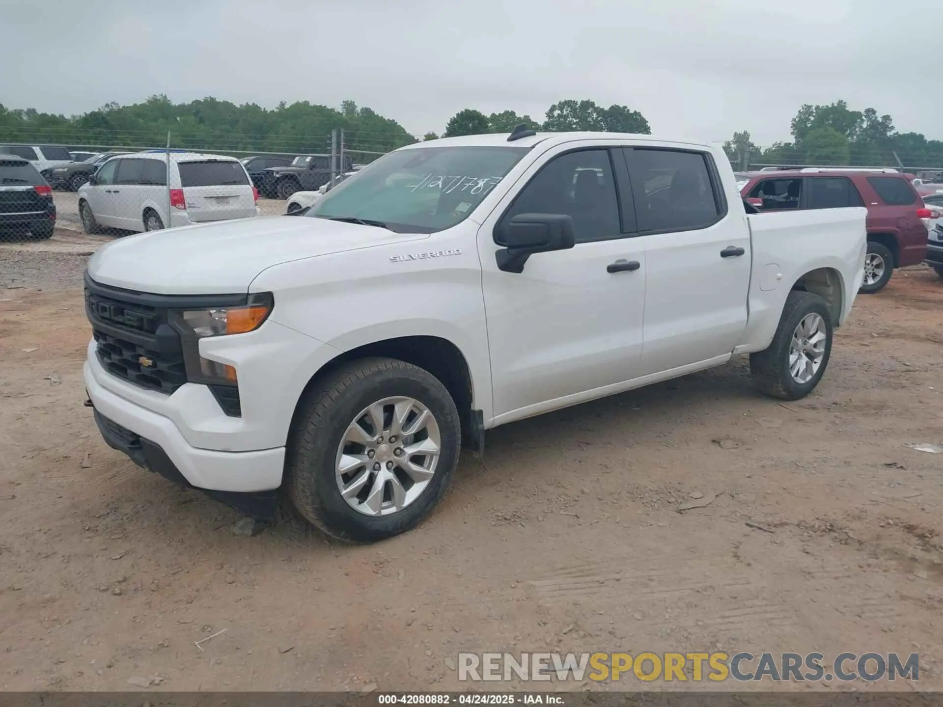 2 Фотография поврежденного автомобиля 1GCPABEKXRZ297160 CHEVROLET SILVERADO 1500 2024