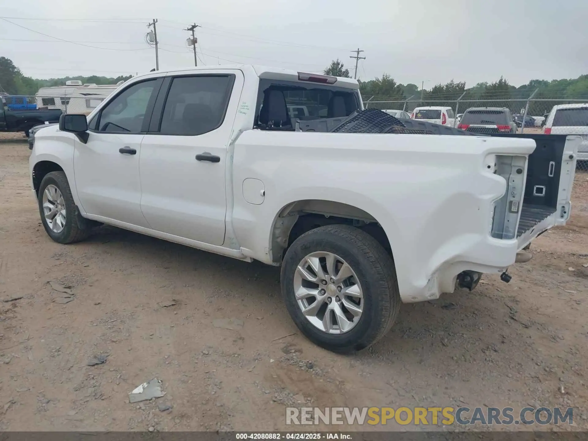 3 Фотография поврежденного автомобиля 1GCPABEKXRZ297160 CHEVROLET SILVERADO 1500 2024