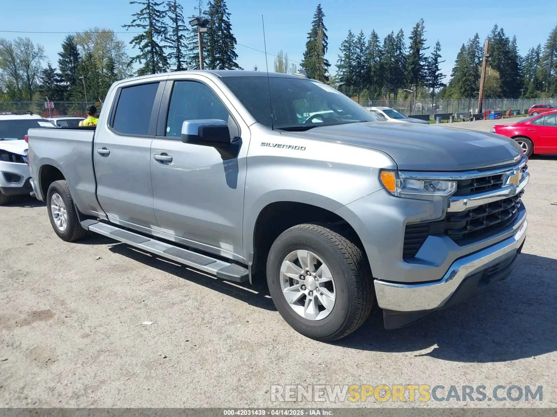 1 Фотография поврежденного автомобиля 1GCPACED4RZ200574 CHEVROLET SILVERADO 1500 2024