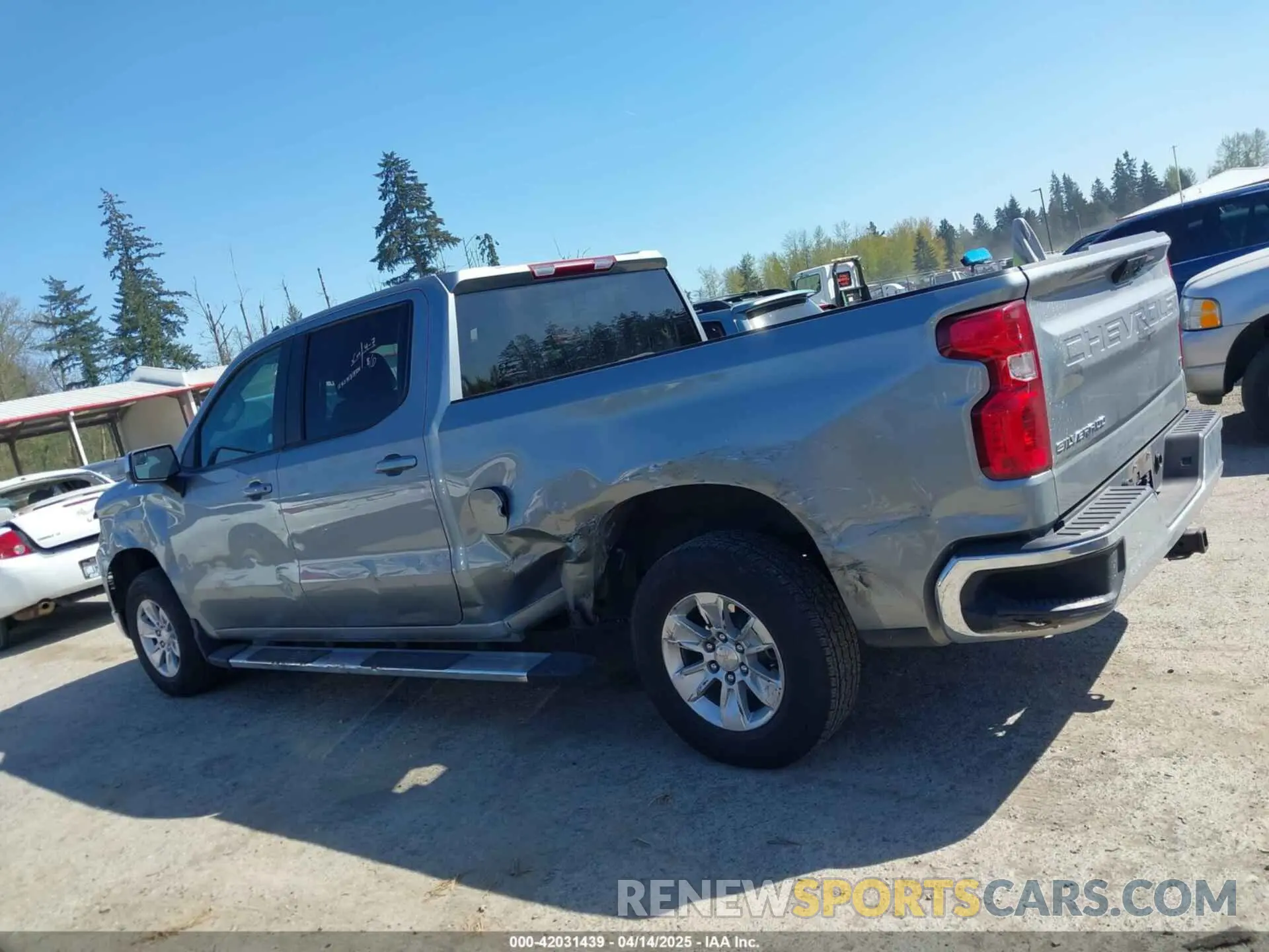 14 Фотография поврежденного автомобиля 1GCPACED4RZ200574 CHEVROLET SILVERADO 1500 2024