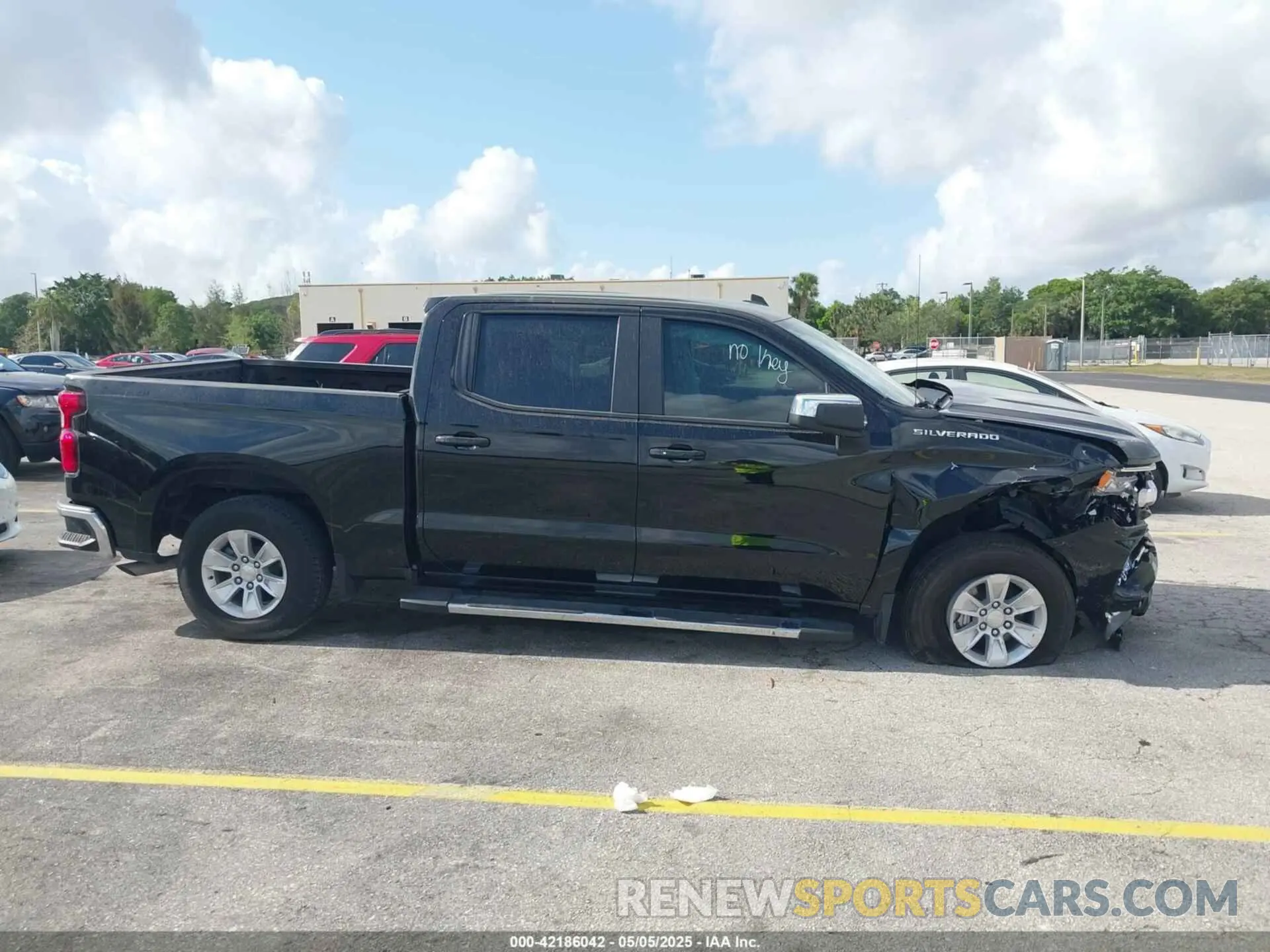 13 Photograph of a damaged car 1GCPACEK3RZ172202 CHEVROLET SILVERADO 1500 2024
