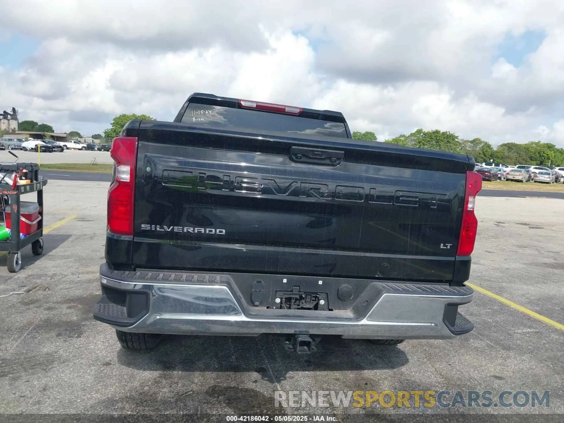 16 Photograph of a damaged car 1GCPACEK3RZ172202 CHEVROLET SILVERADO 1500 2024