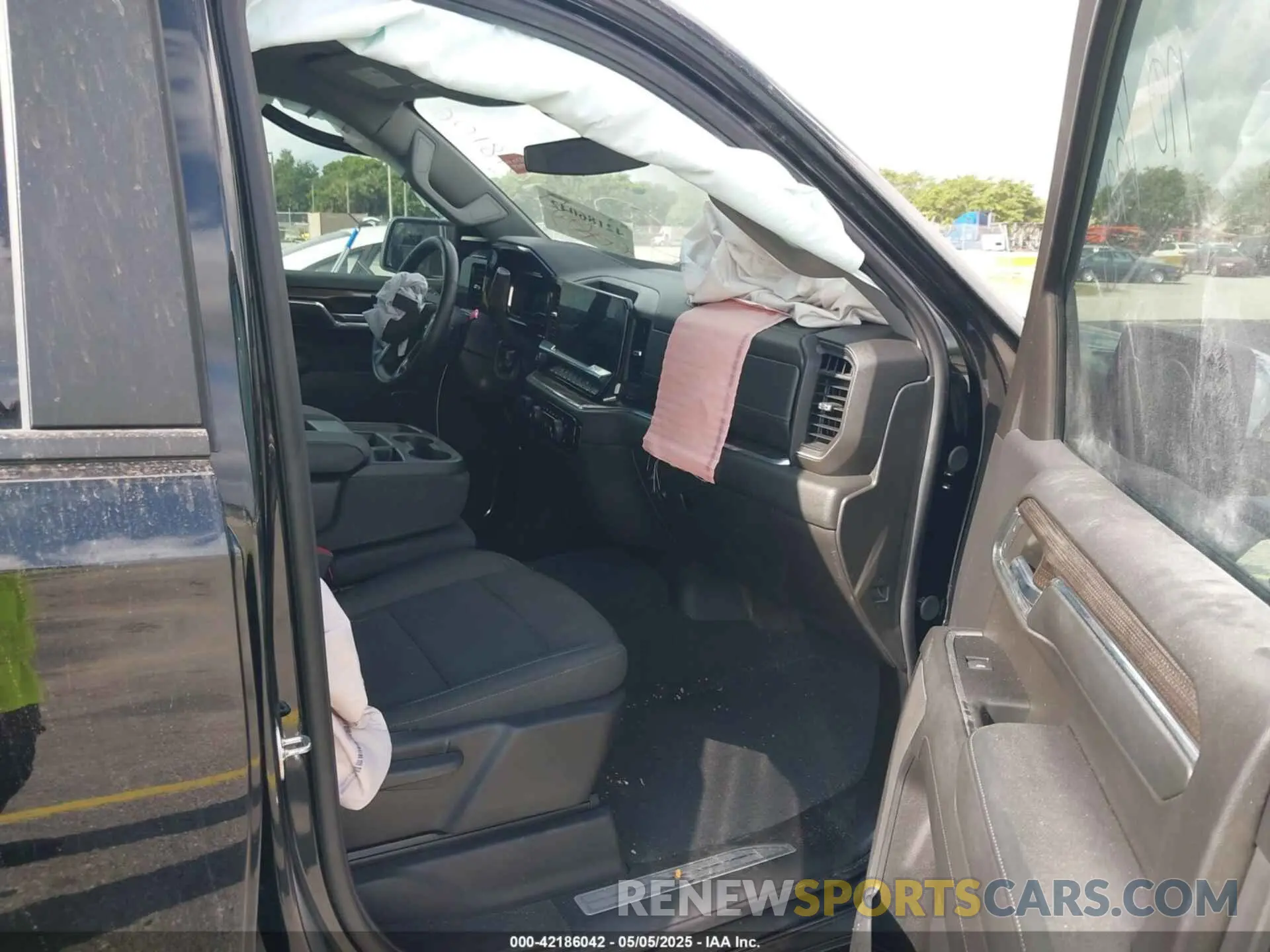 5 Photograph of a damaged car 1GCPACEK3RZ172202 CHEVROLET SILVERADO 1500 2024
