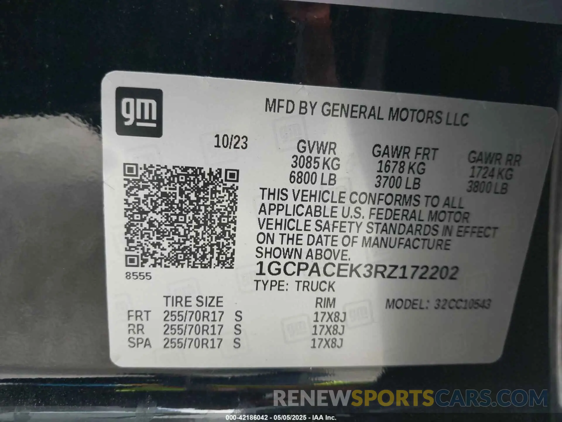 9 Photograph of a damaged car 1GCPACEK3RZ172202 CHEVROLET SILVERADO 1500 2024