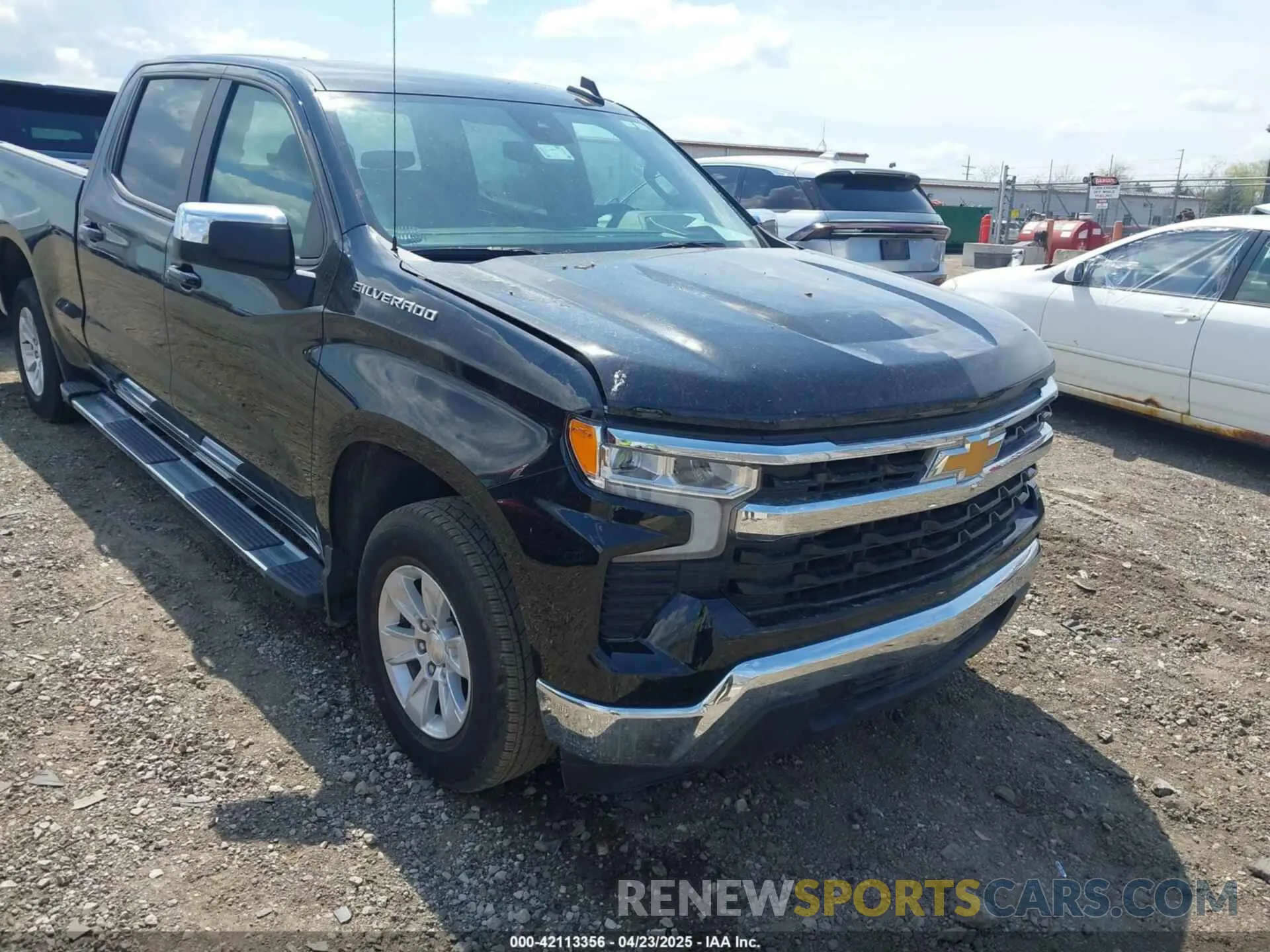 1 Фотография поврежденного автомобиля 1GCPACEK4RZ184083 CHEVROLET SILVERADO 1500 2024