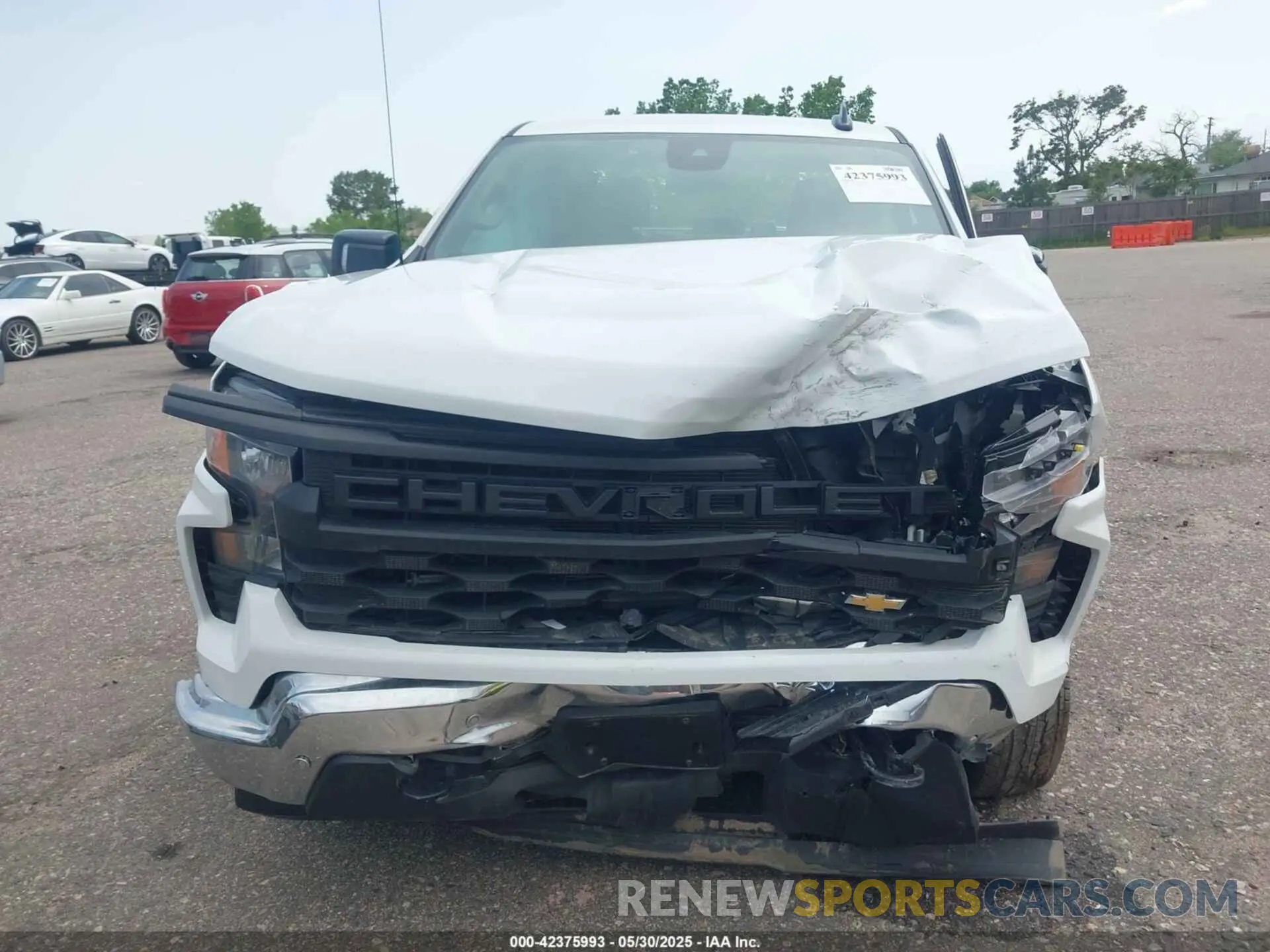 12 Photograph of a damaged car 1GCPDAEK9RZ357589 CHEVROLET SILVERADO 1500 2024