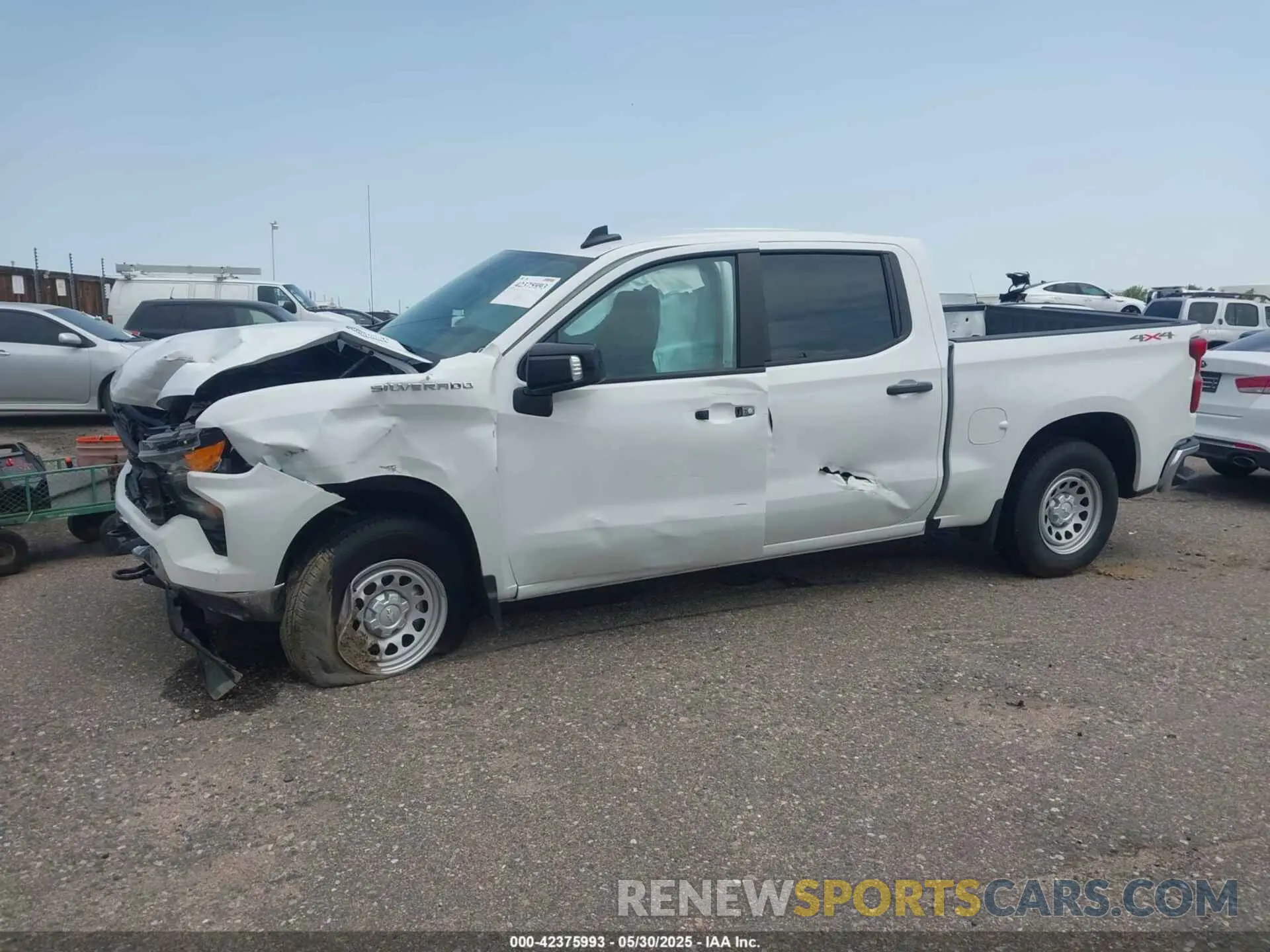 14 Photograph of a damaged car 1GCPDAEK9RZ357589 CHEVROLET SILVERADO 1500 2024