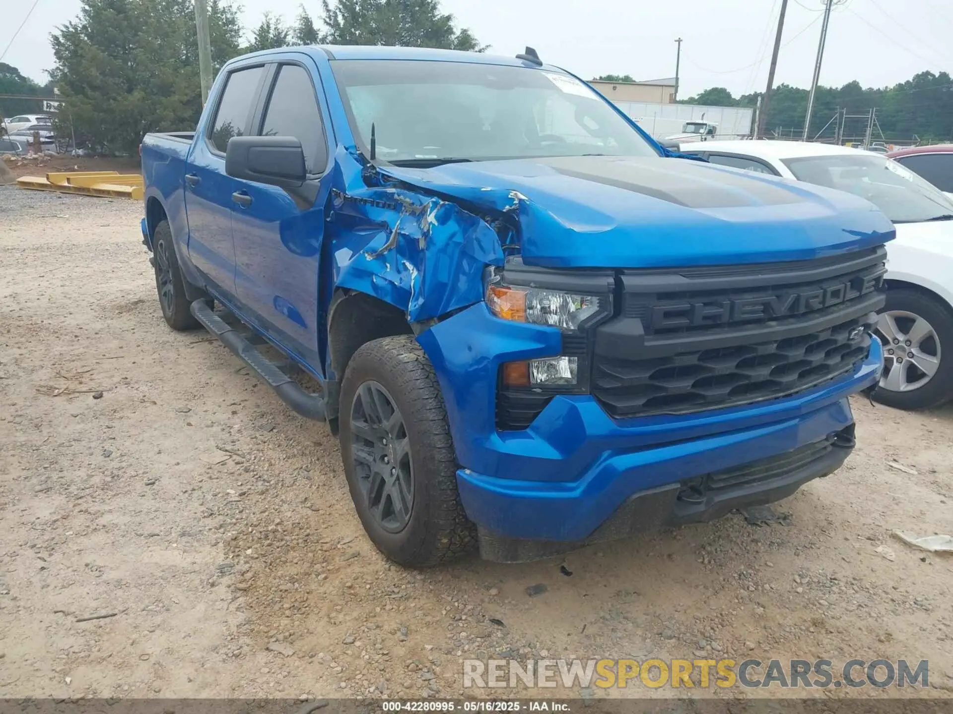 1 Photograph of a damaged car 1GCPDBEK7RZ214839 CHEVROLET SILVERADO 1500 2024