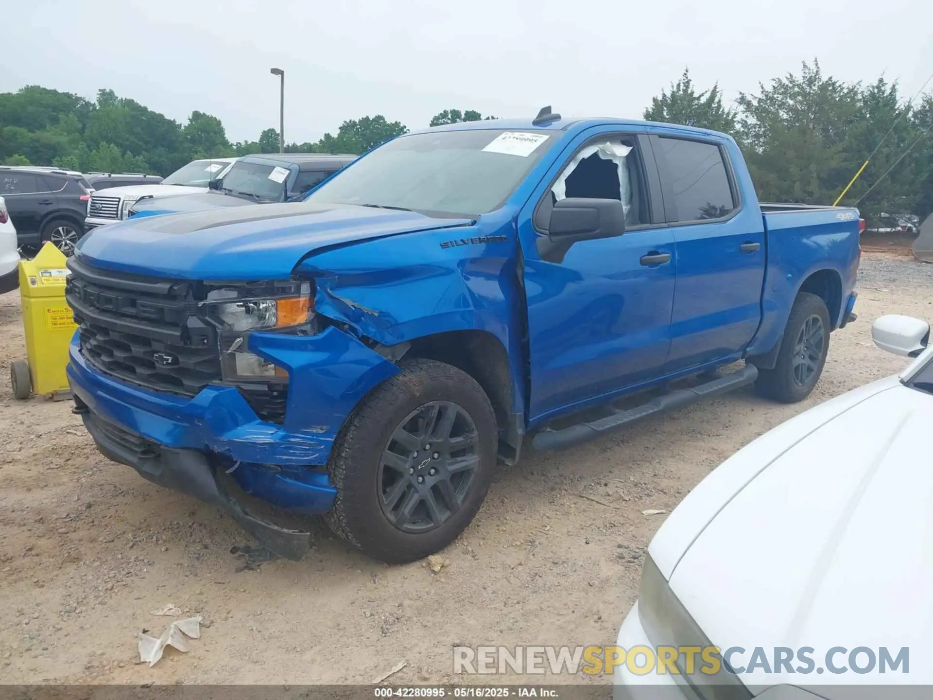 2 Photograph of a damaged car 1GCPDBEK7RZ214839 CHEVROLET SILVERADO 1500 2024