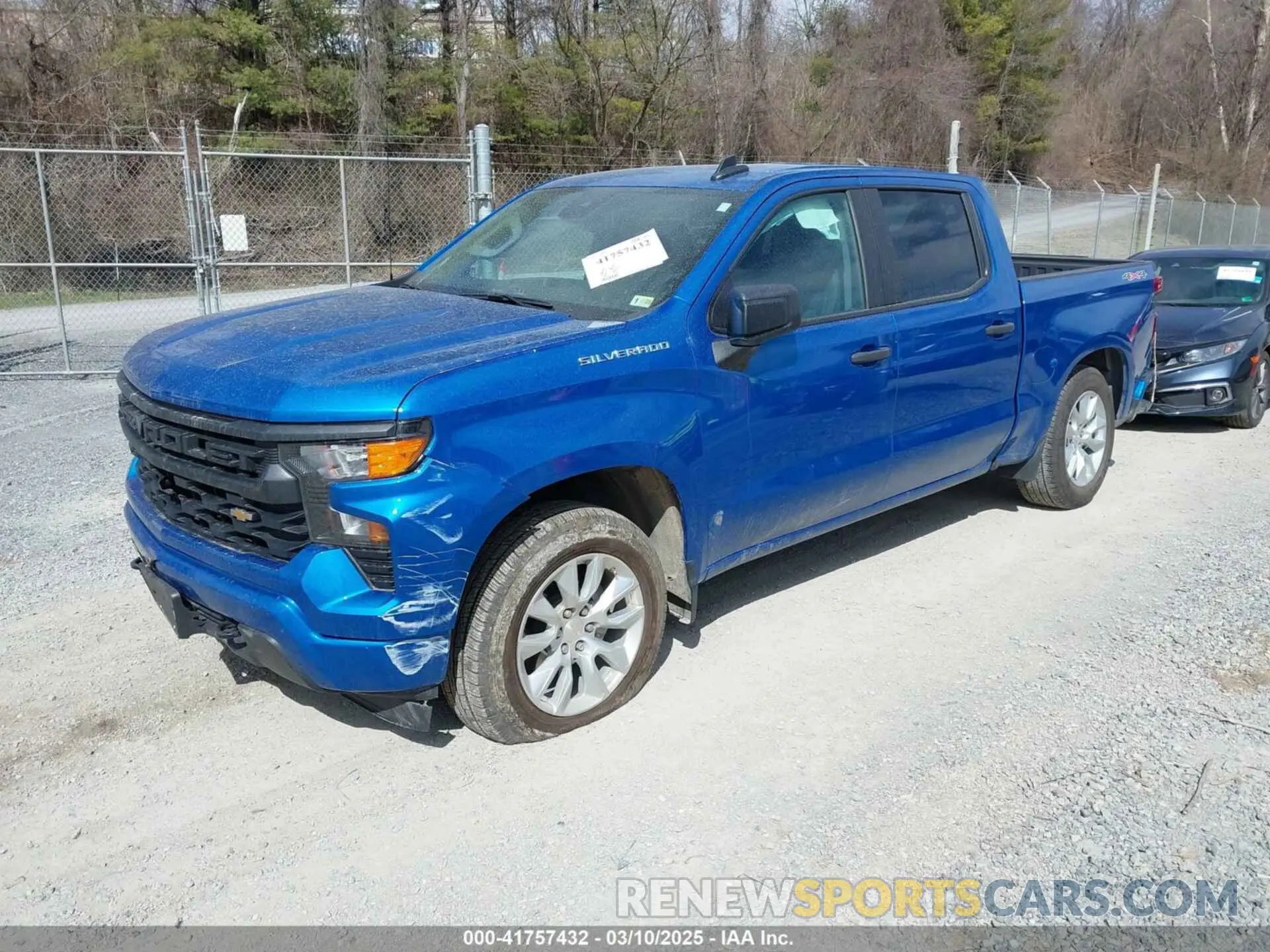 2 Photograph of a damaged car 1GCPDBEK9RZ123622 CHEVROLET SILVERADO 1500 2024
