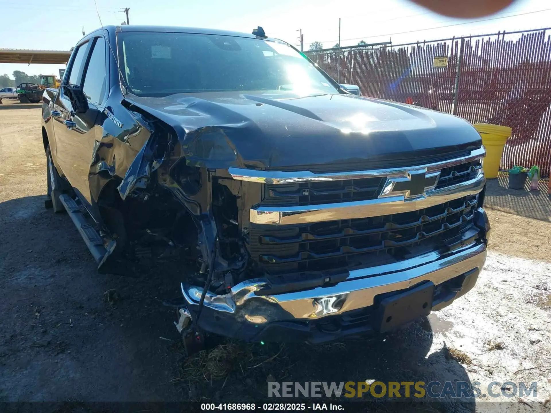 6 Фотография поврежденного автомобиля 1GCPDKEK1RZ112047 CHEVROLET SILVERADO 1500 2024