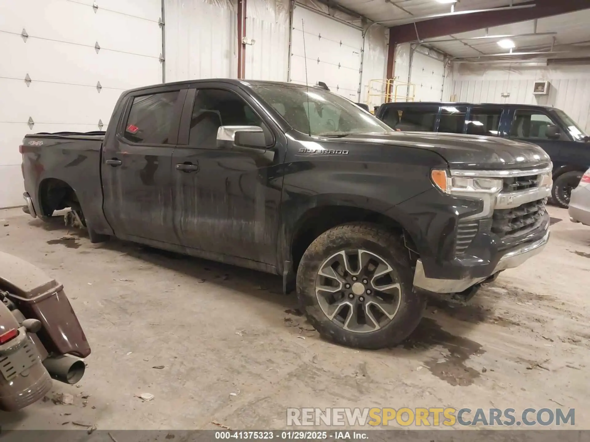 1 Photograph of a damaged car 1GCPDKEK1RZ133304 CHEVROLET SILVERADO 1500 2024