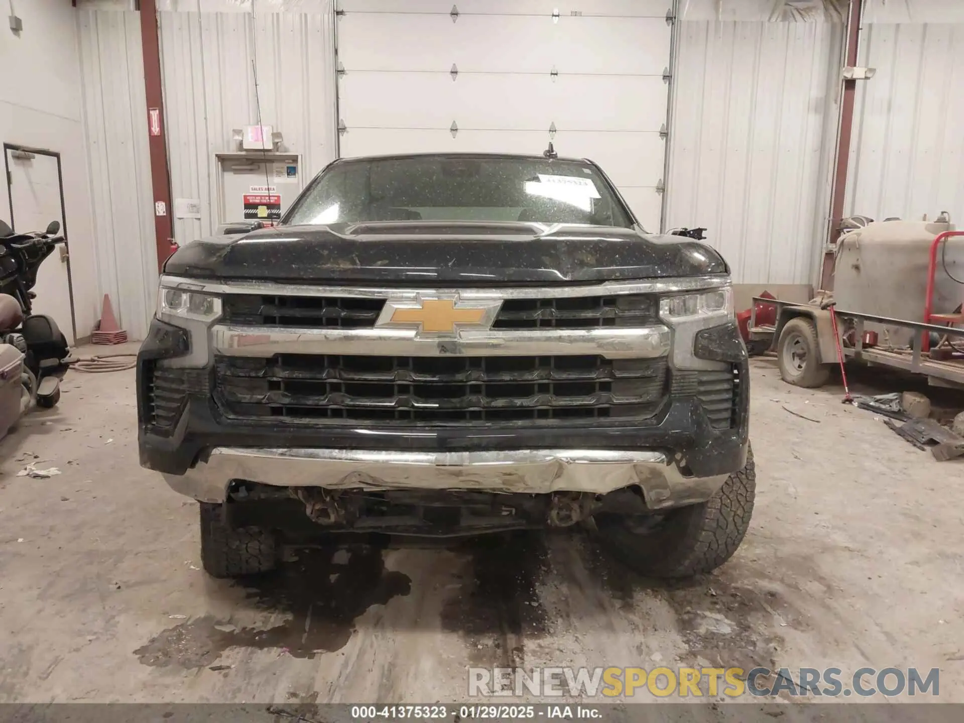 12 Фотография поврежденного автомобиля 1GCPDKEK1RZ133304 CHEVROLET SILVERADO 1500 2024