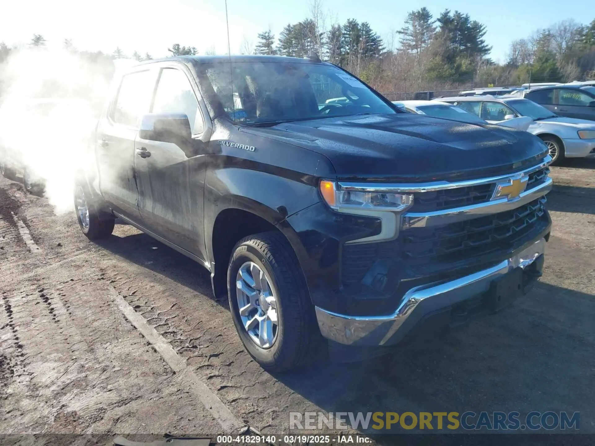 1 Photograph of a damaged car 1GCPDKEK1RZ203156 CHEVROLET SILVERADO 1500 2024