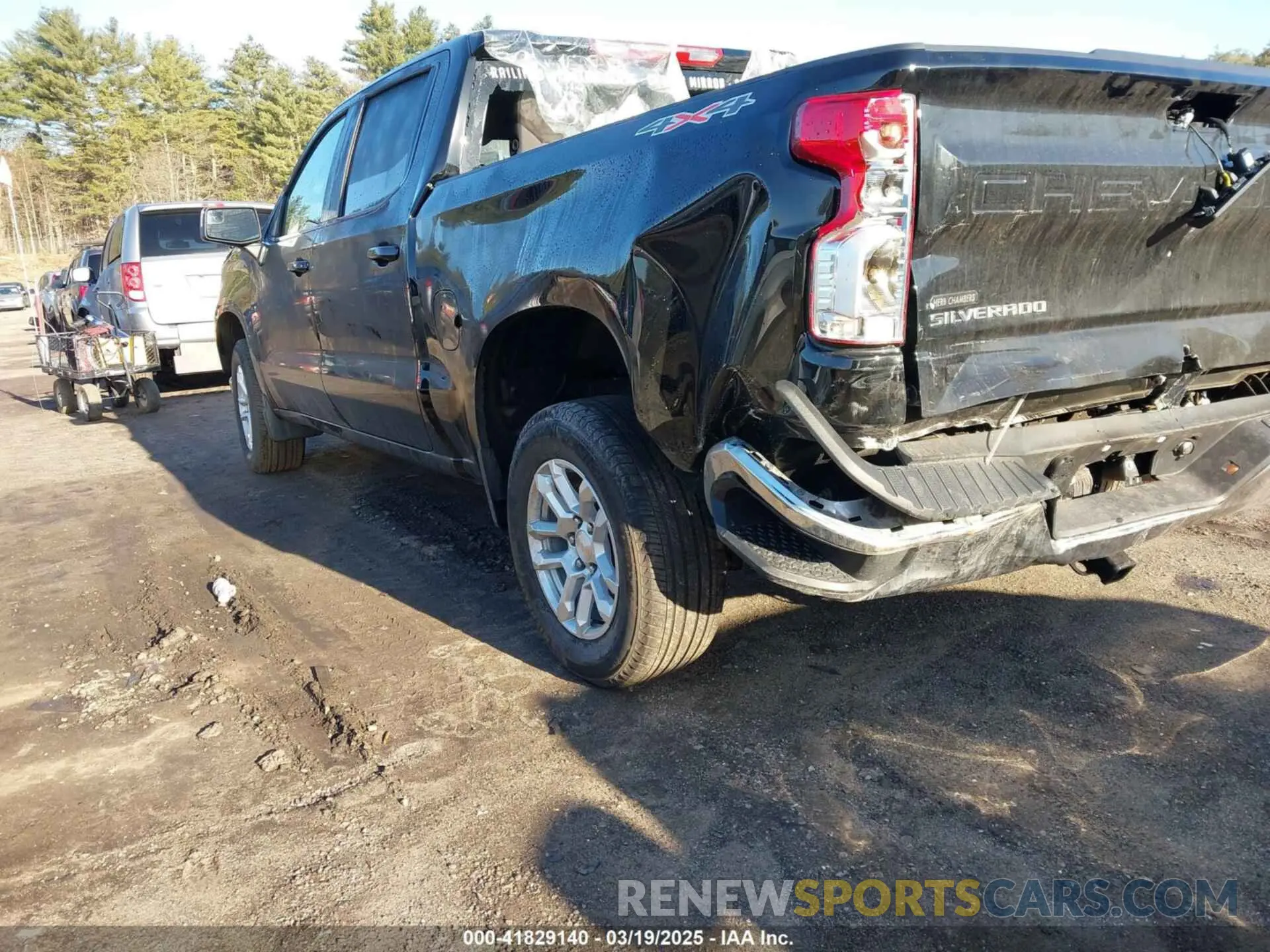 6 Photograph of a damaged car 1GCPDKEK1RZ203156 CHEVROLET SILVERADO 1500 2024