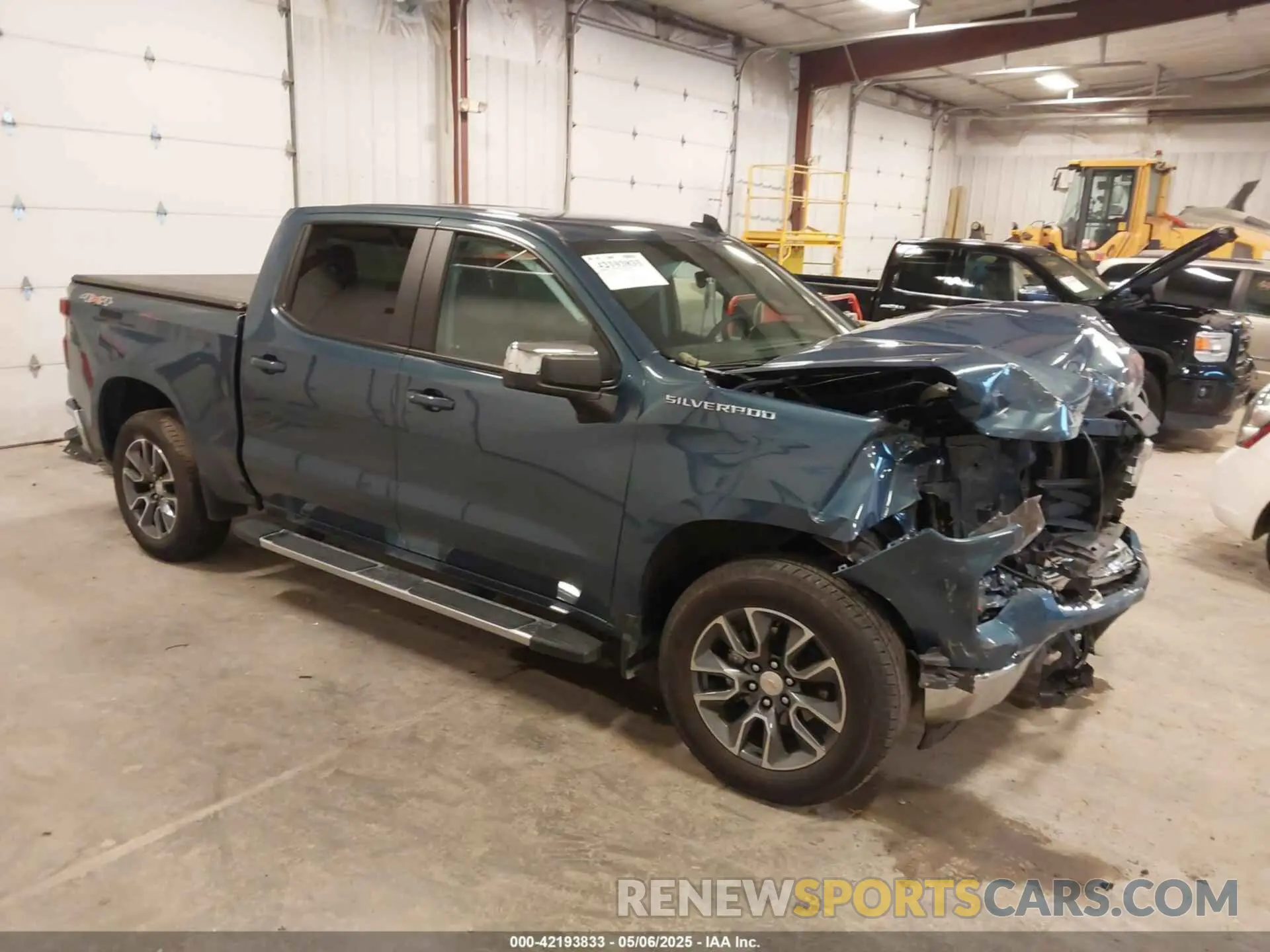 1 Фотография поврежденного автомобиля 1GCPDKEKXRZ244644 CHEVROLET SILVERADO 1500 2024