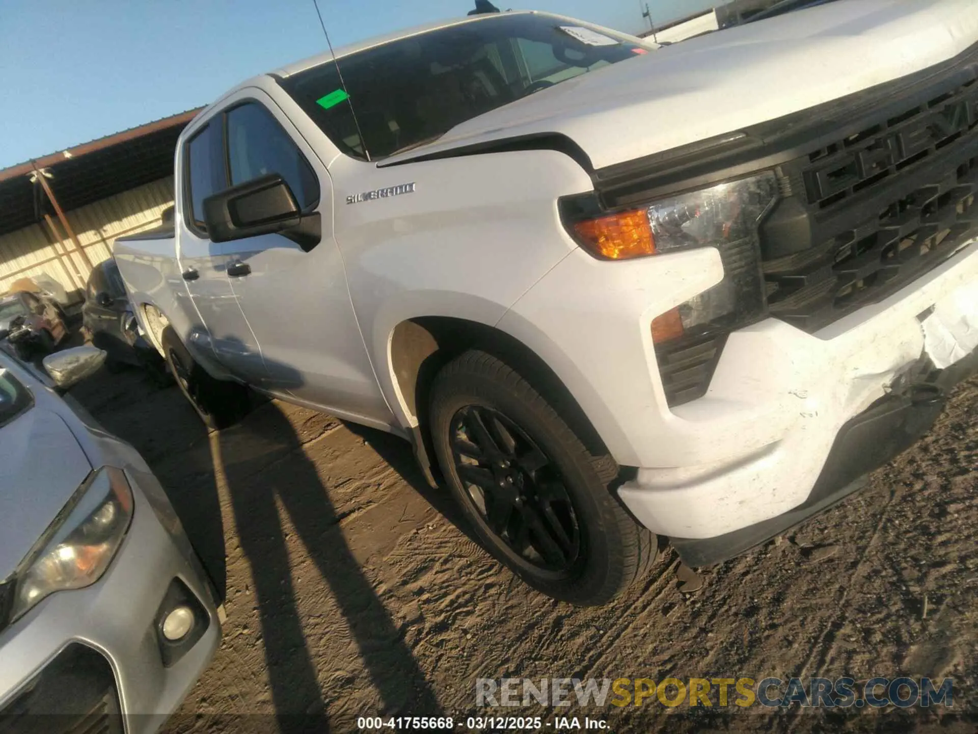 1 Photograph of a damaged car 1GCRABEK5RZ138961 CHEVROLET SILVERADO 1500 2024