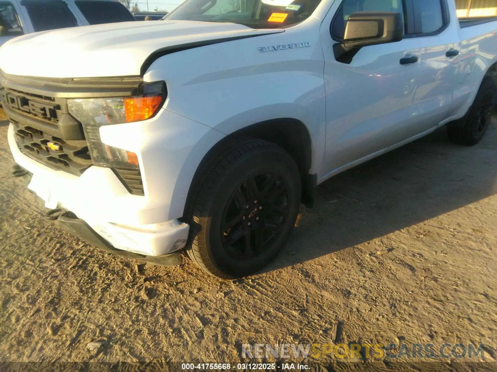2 Photograph of a damaged car 1GCRABEK5RZ138961 CHEVROLET SILVERADO 1500 2024