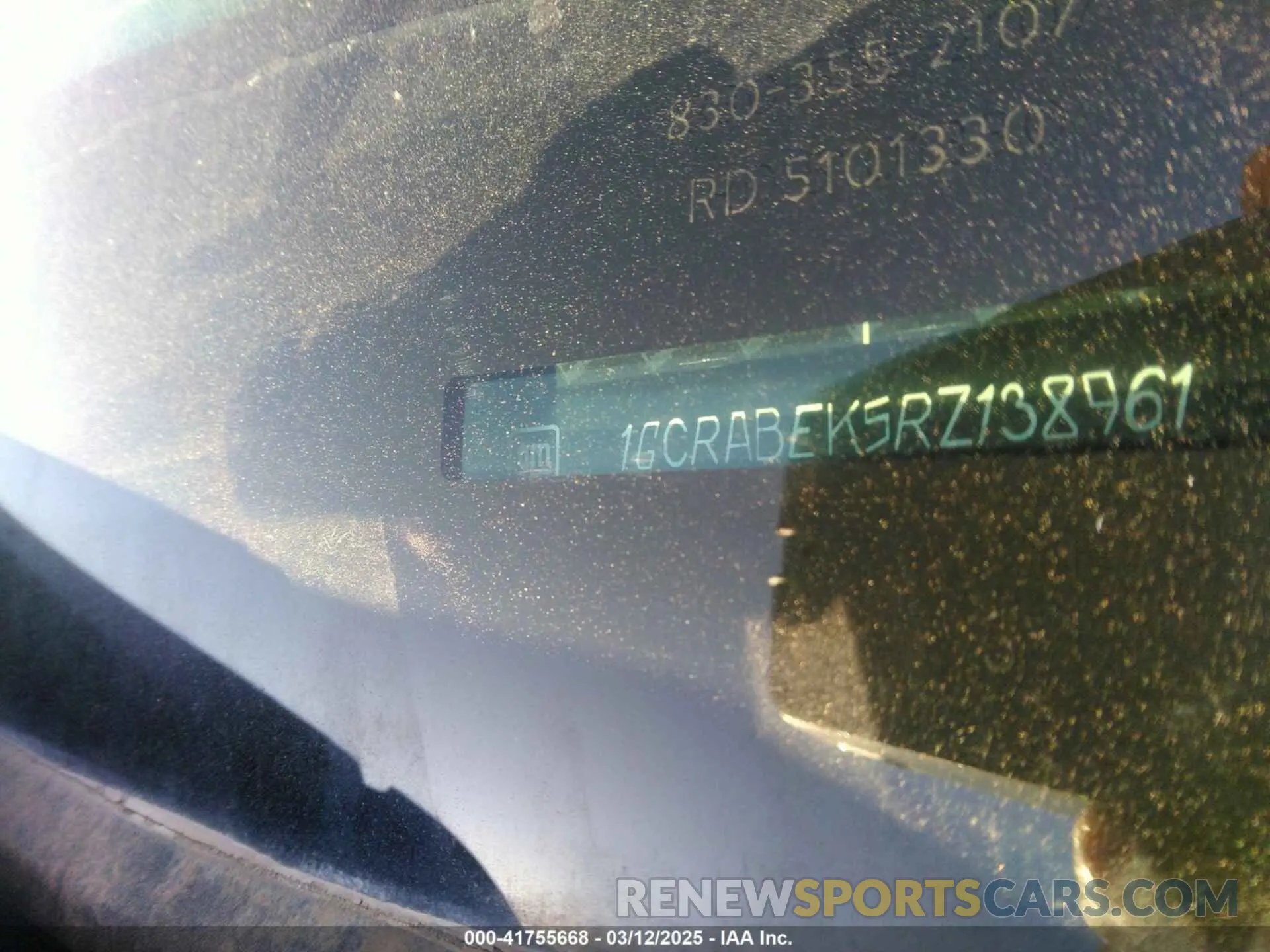 9 Photograph of a damaged car 1GCRABEK5RZ138961 CHEVROLET SILVERADO 1500 2024