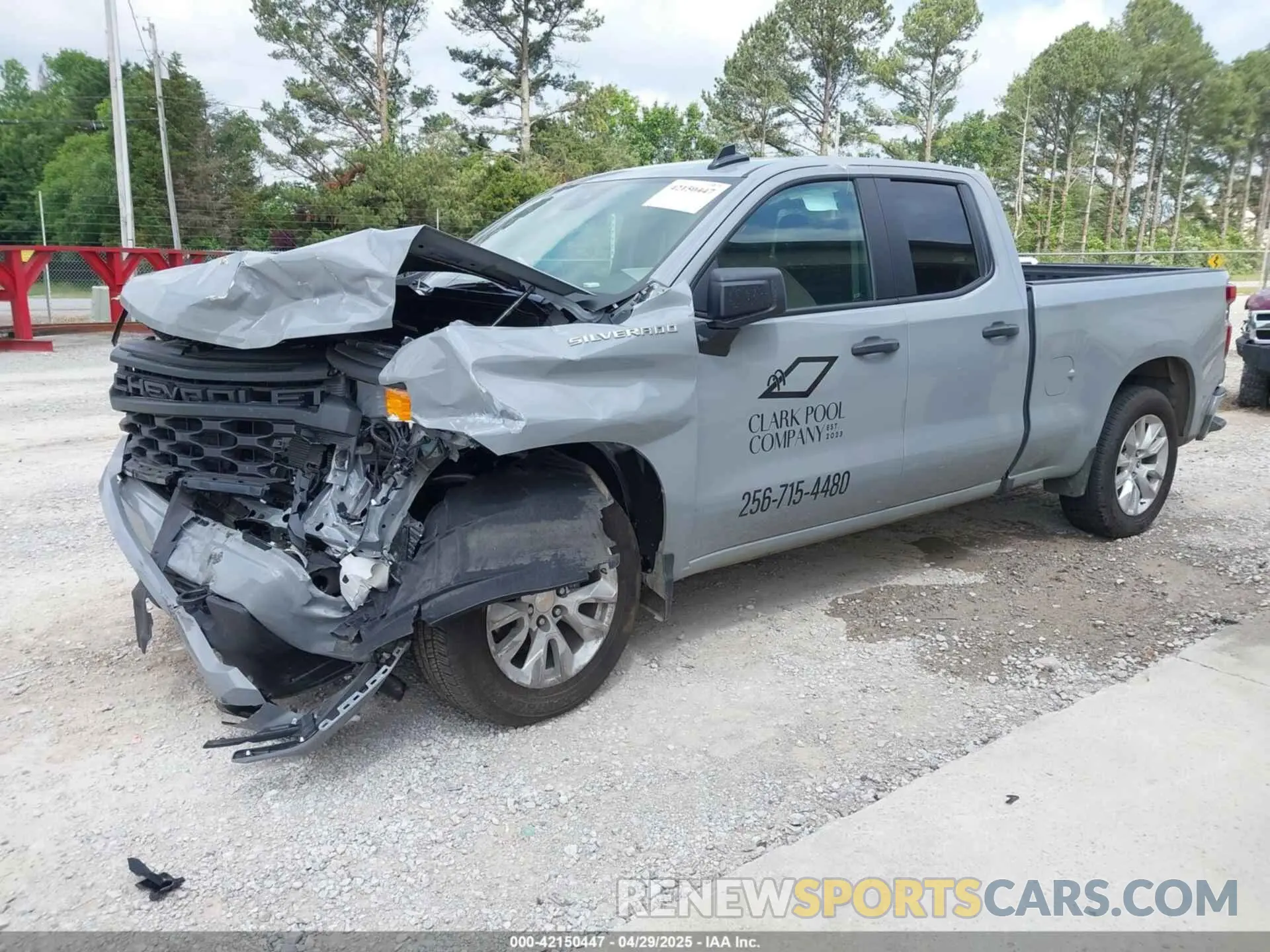 2 Фотография поврежденного автомобиля 1GCRABEK5RZ378964 CHEVROLET SILVERADO 1500 2024