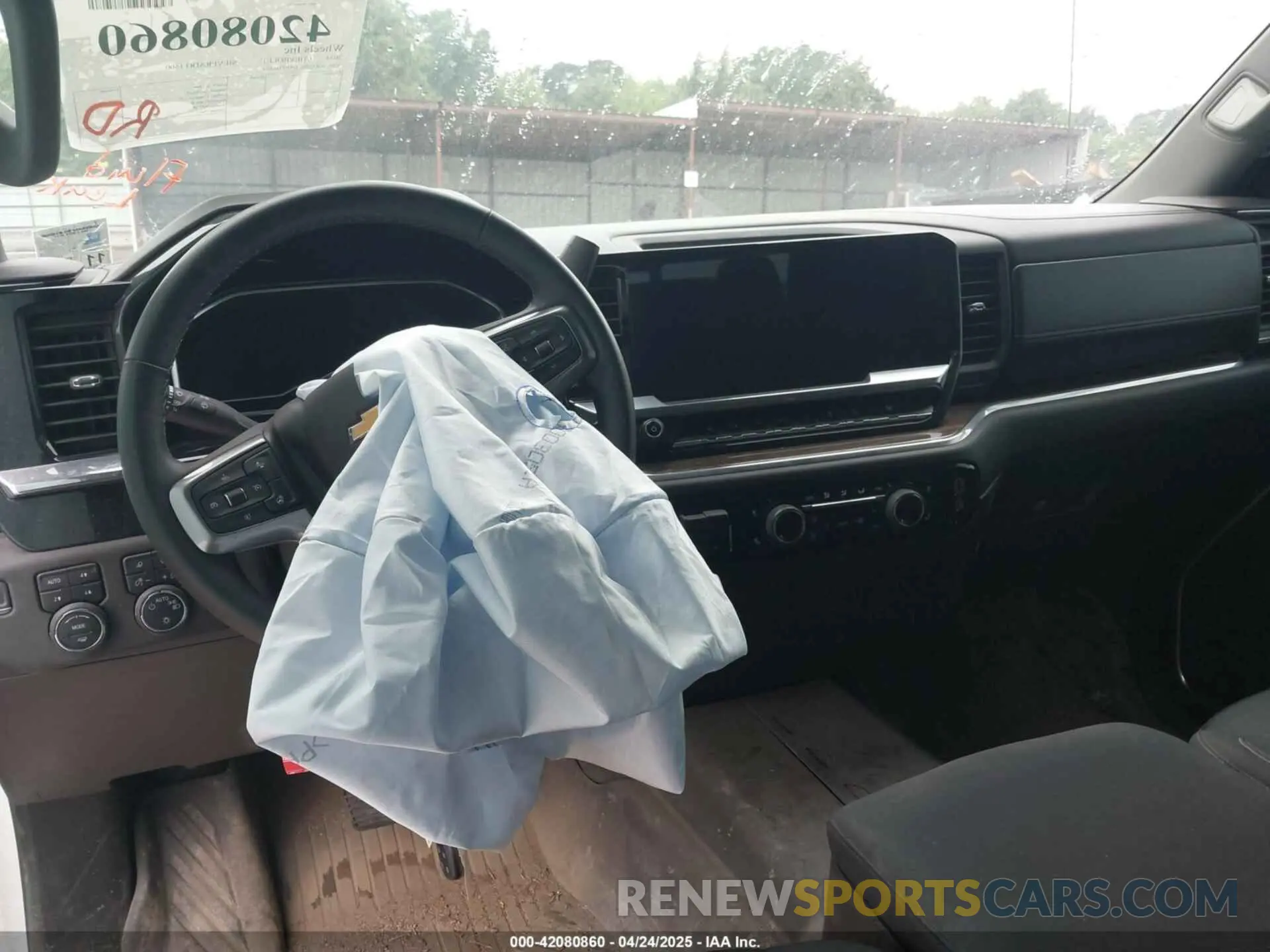 22 Фотография поврежденного автомобиля 1GCUDDEDXRZ166639 CHEVROLET SILVERADO 1500 2024