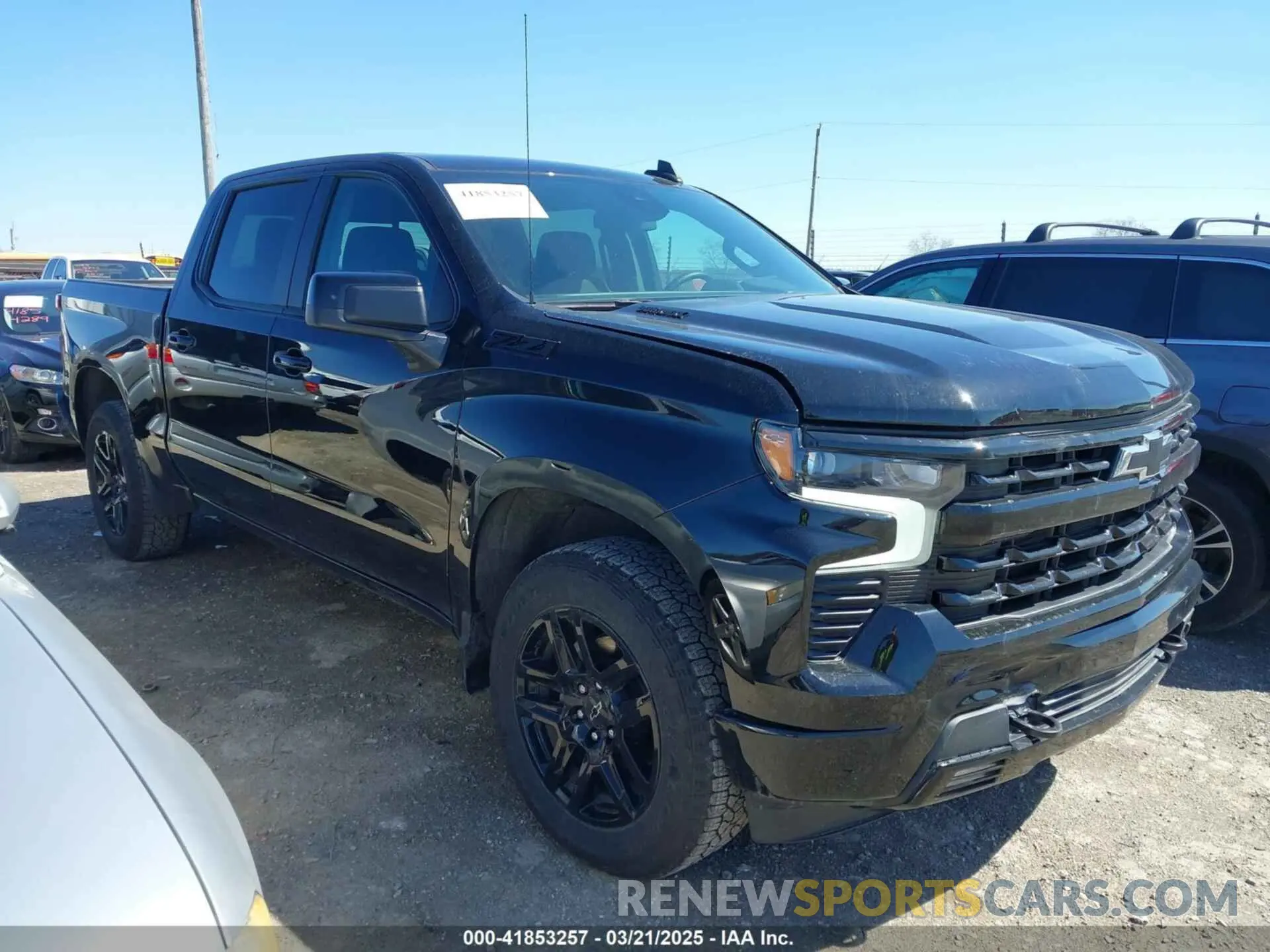 1 Photograph of a damaged car 1GCUDEE82RZ343368 CHEVROLET SILVERADO 1500 2024