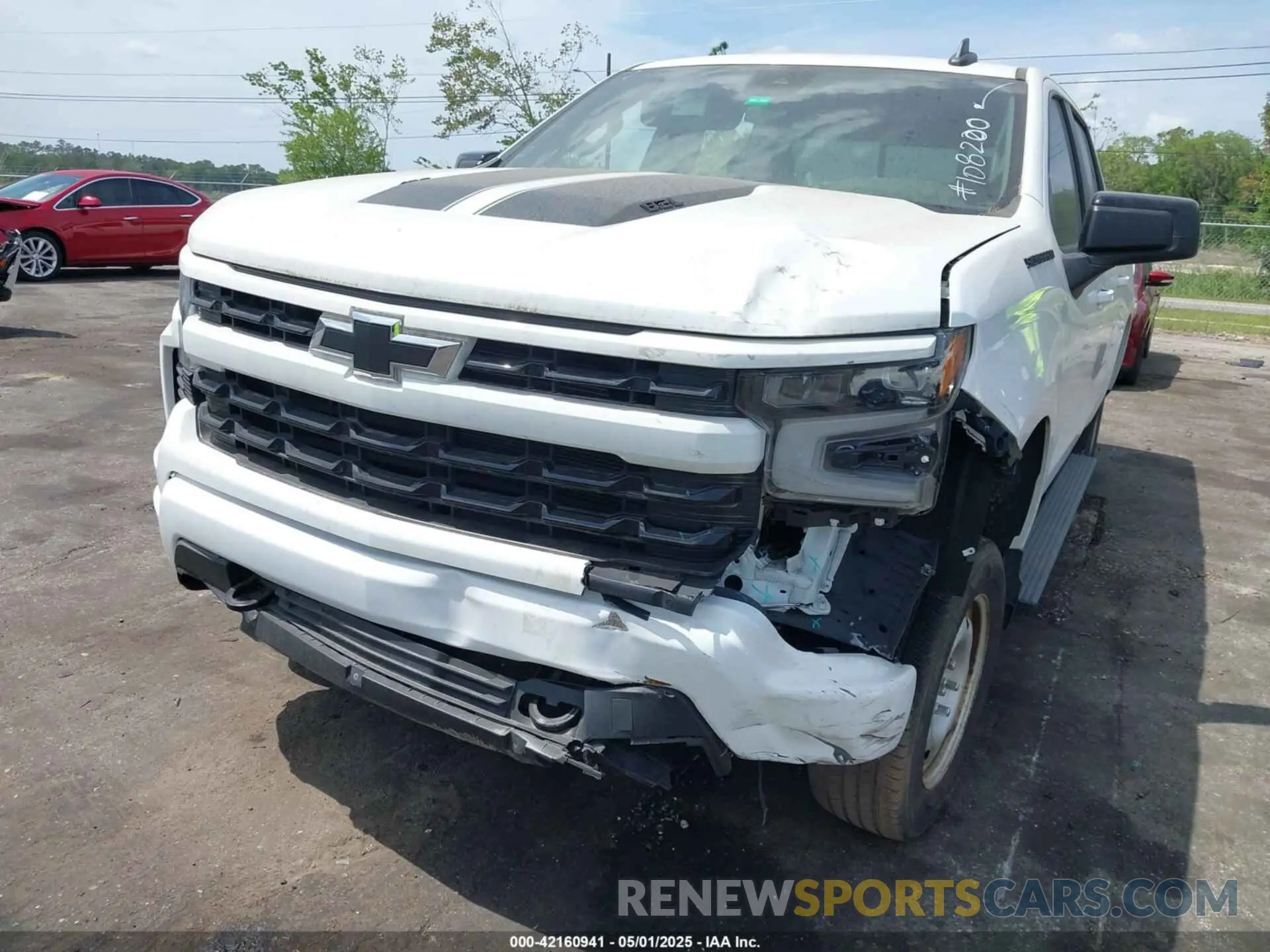 6 Photograph of a damaged car 1GCUDEEL0RZ108200 CHEVROLET SILVERADO 1500 2024