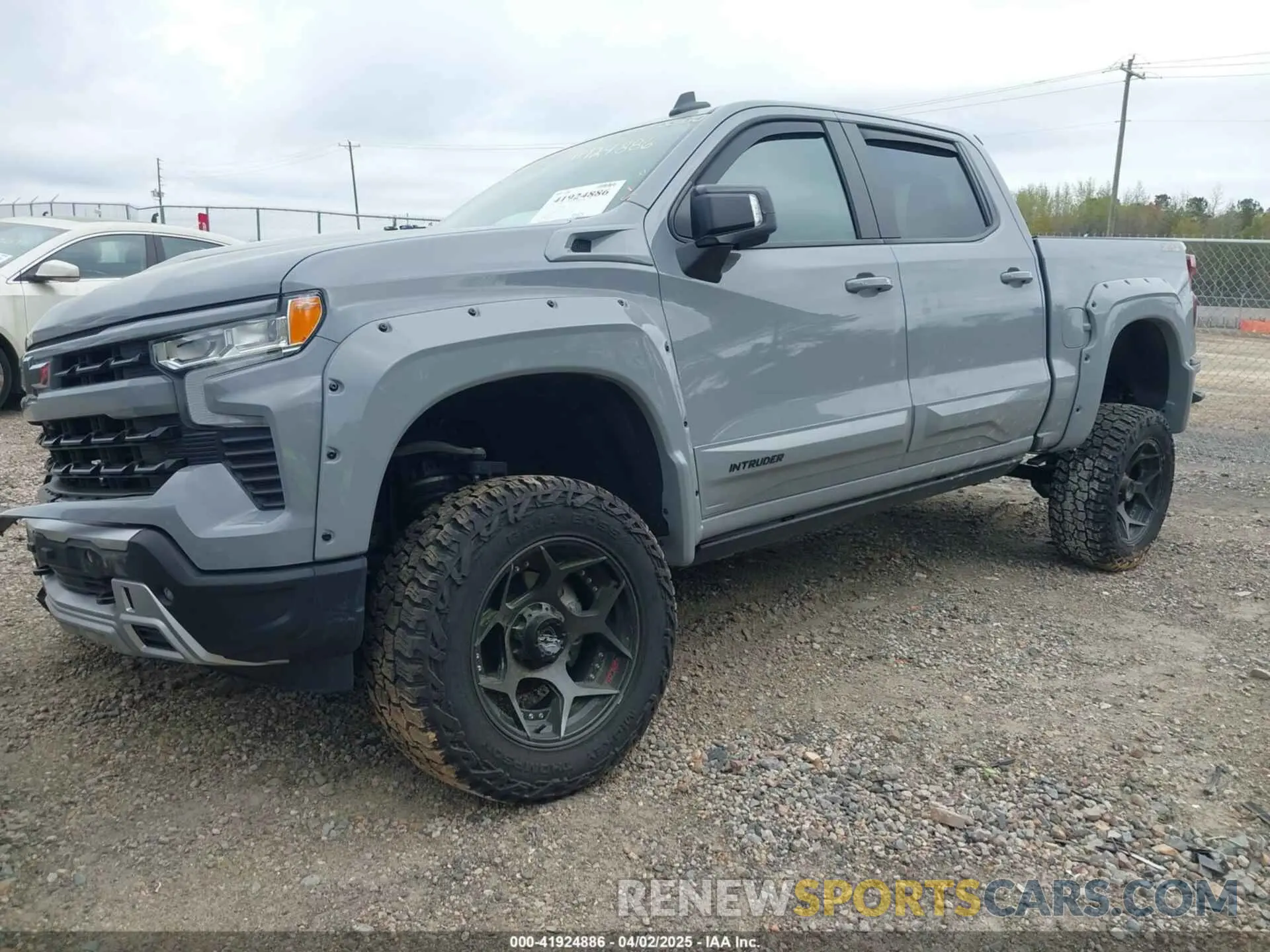 2 Photograph of a damaged car 1GCUDEEL5RZ180834 CHEVROLET SILVERADO 1500 2024