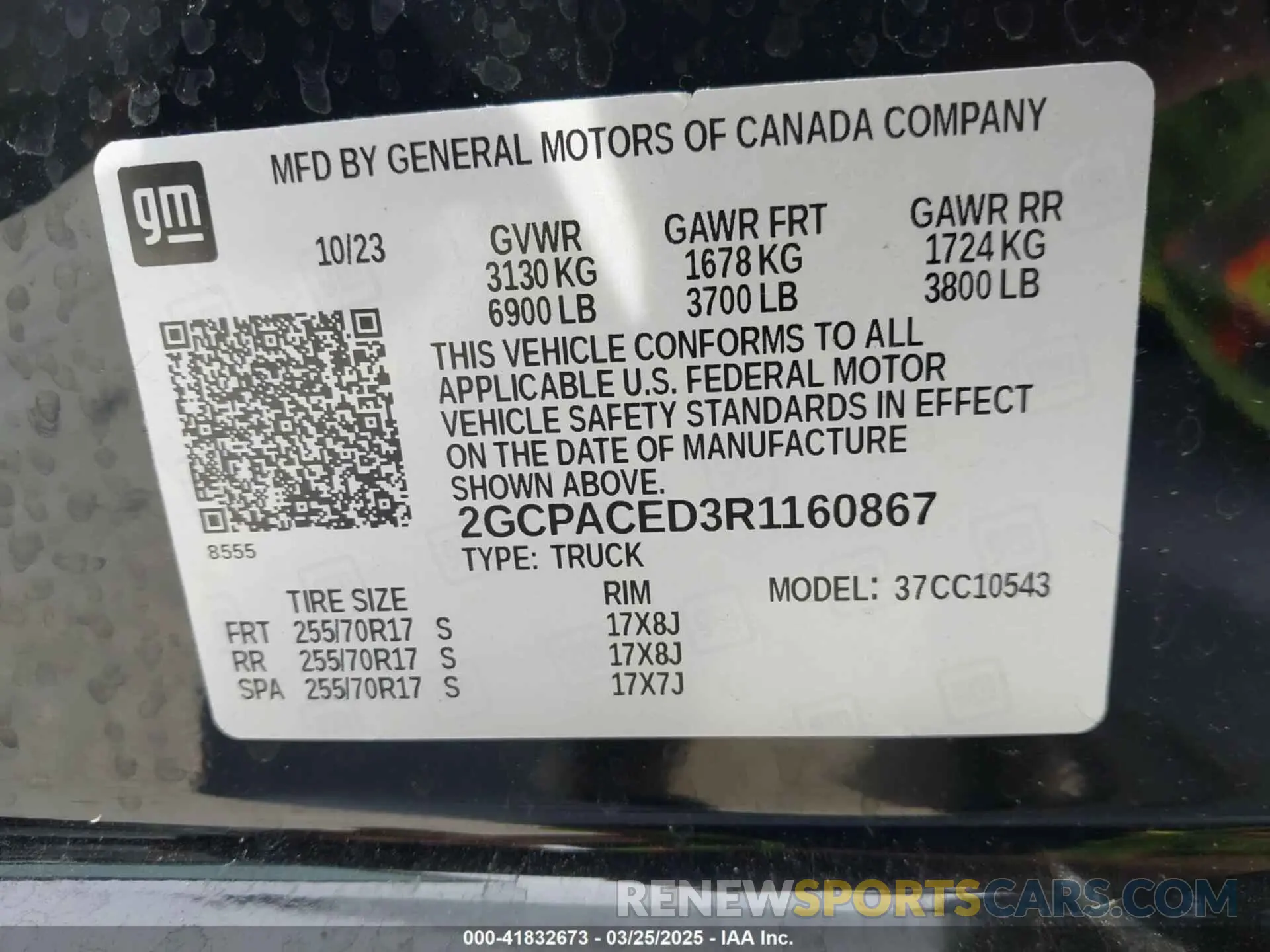 9 Photograph of a damaged car 2GCPACED3R1160867 CHEVROLET SILVERADO 1500 2024