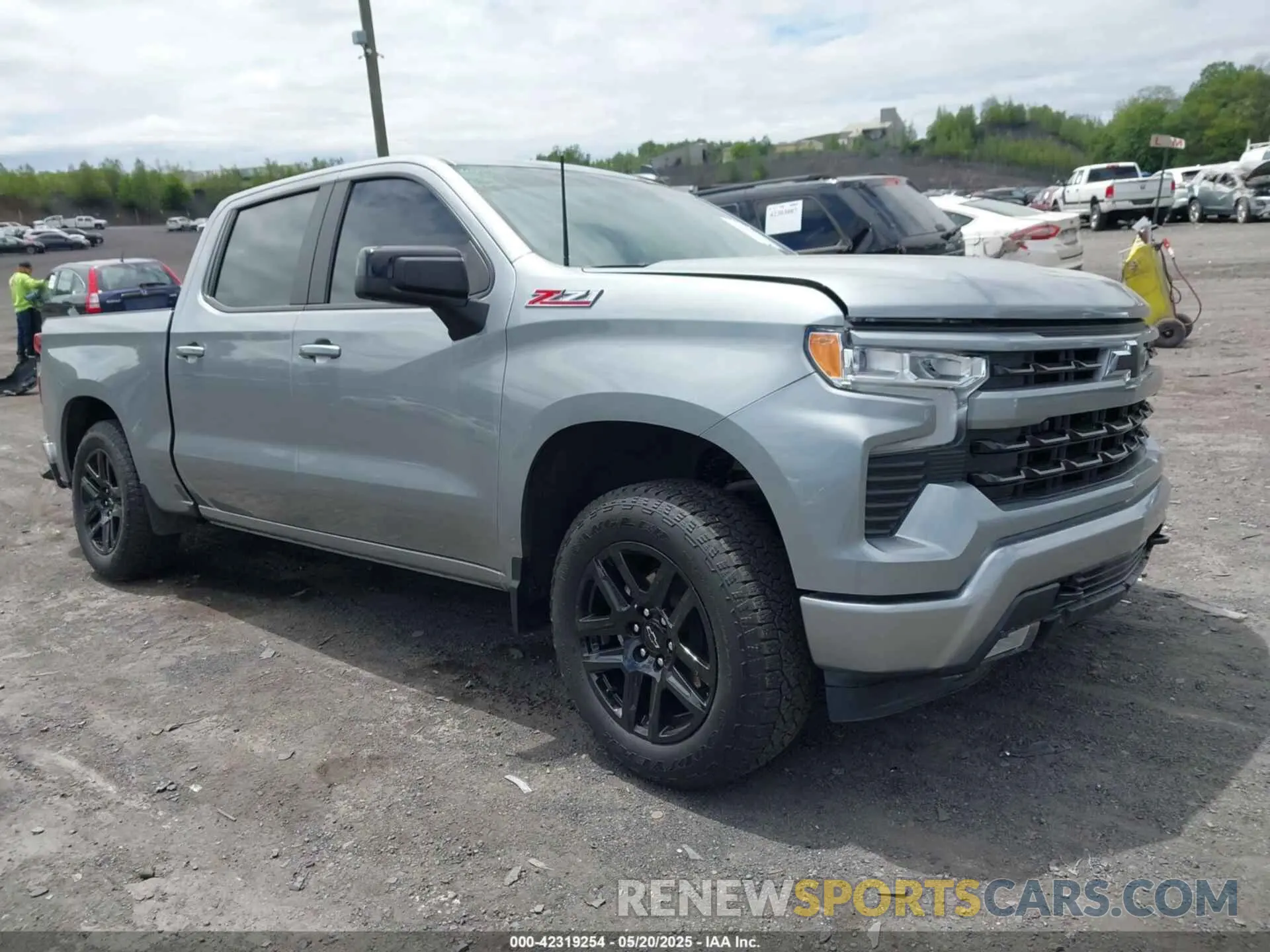 1 Photograph of a damaged car 2GCUDEED7R1274179 CHEVROLET SILVERADO 1500 2024