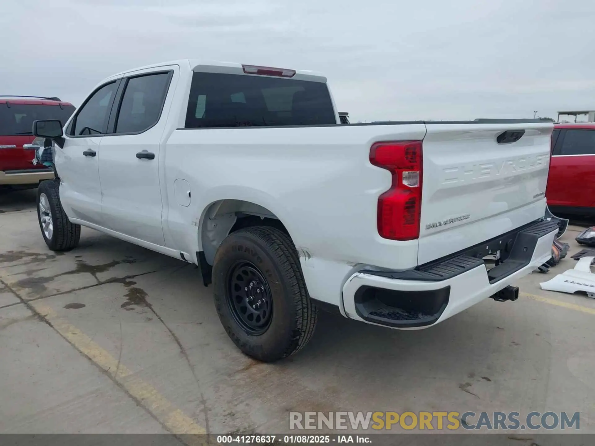 3 Фотография поврежденного автомобиля 3GCPABEK1RG423289 CHEVROLET SILVERADO 1500 2024