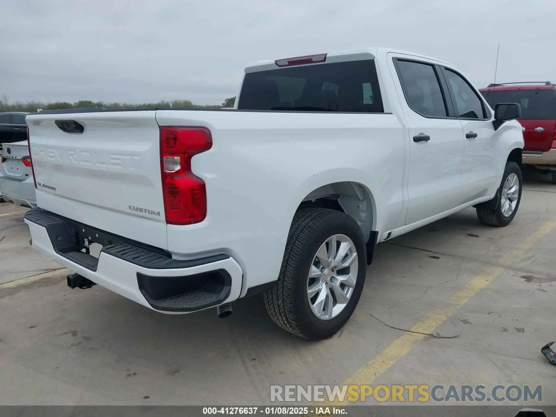 4 Фотография поврежденного автомобиля 3GCPABEK1RG423289 CHEVROLET SILVERADO 1500 2024