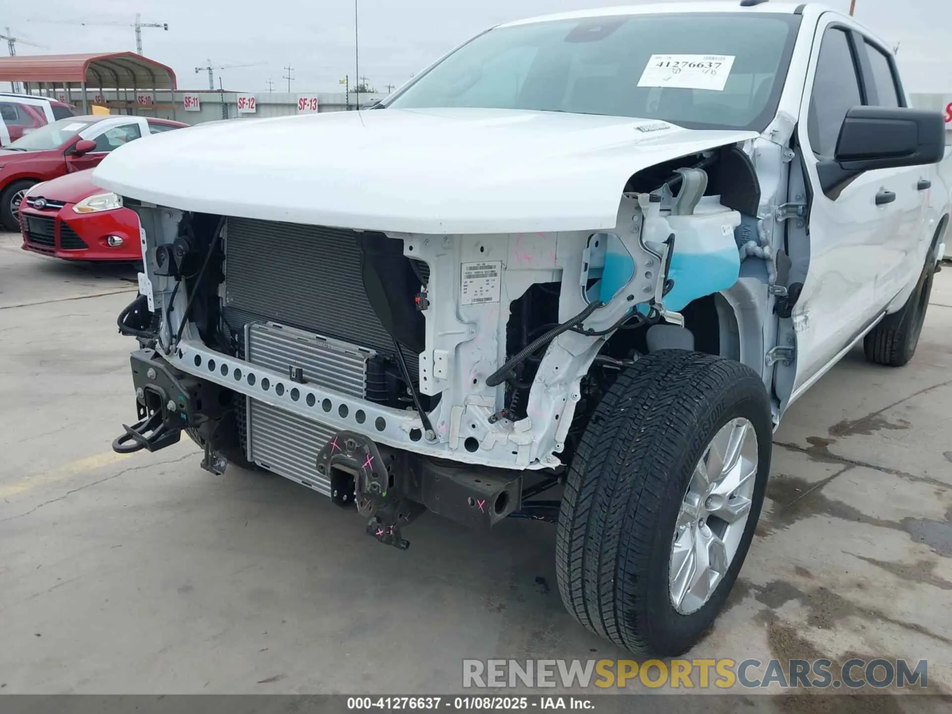 6 Фотография поврежденного автомобиля 3GCPABEK1RG423289 CHEVROLET SILVERADO 1500 2024