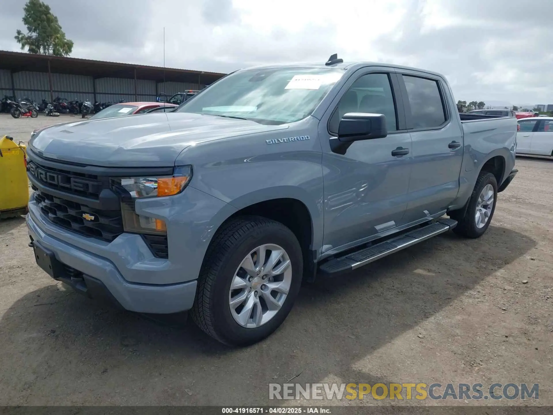 2 Photograph of a damaged car 3GCPABEK5RG299107 CHEVROLET SILVERADO 1500 2024