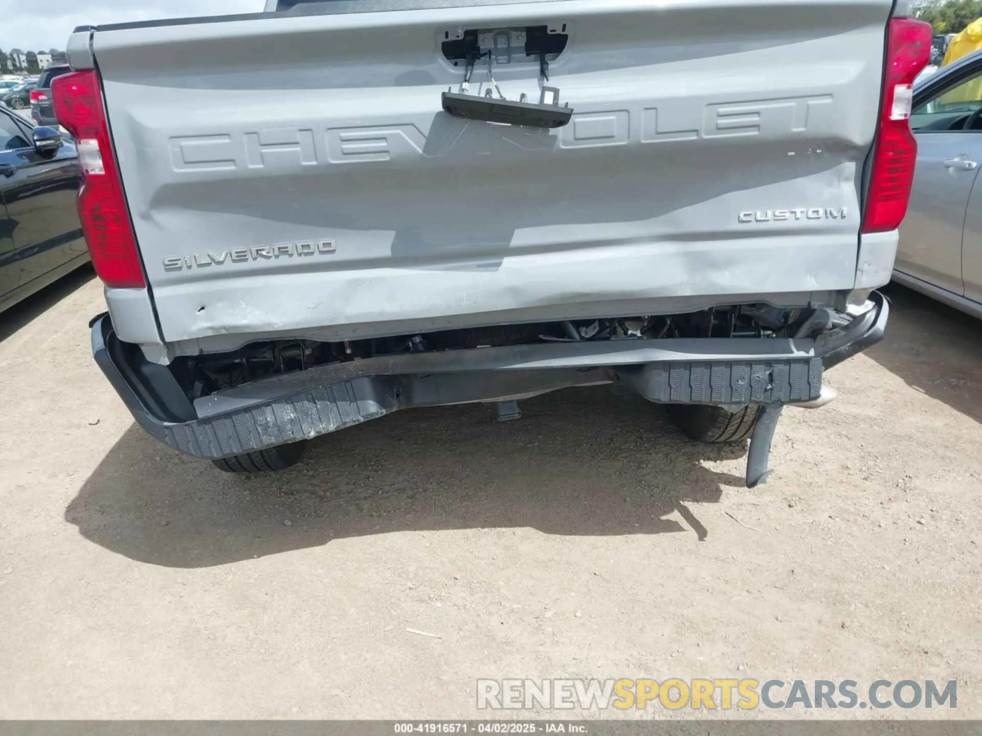 6 Photograph of a damaged car 3GCPABEK5RG299107 CHEVROLET SILVERADO 1500 2024